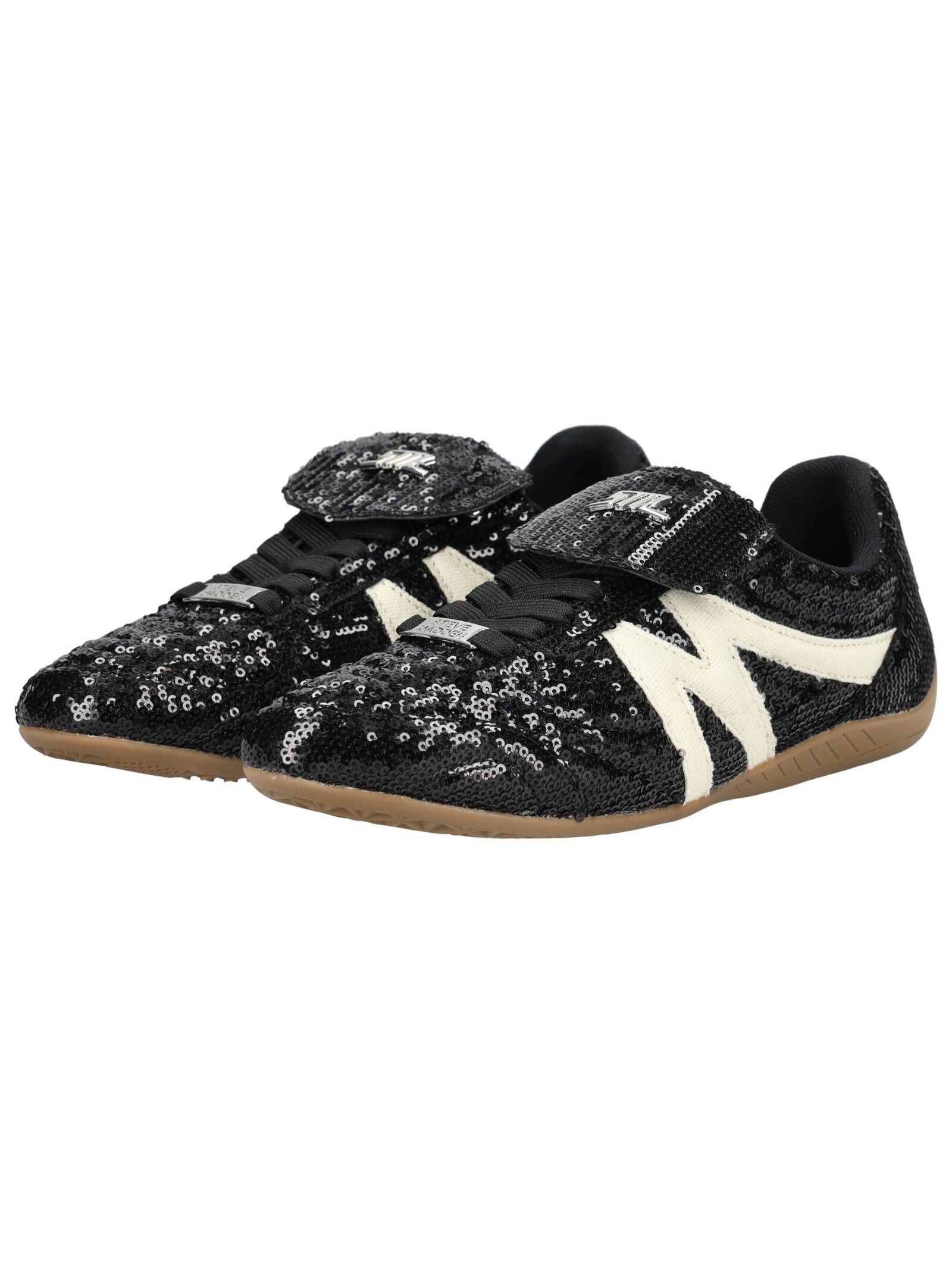 Sneaker STEVE MADDEN "STEVE MADDEN Sneaker Textil", Damen, Gr. 39, schwarz, Textil, Schuhe Sneaker 3