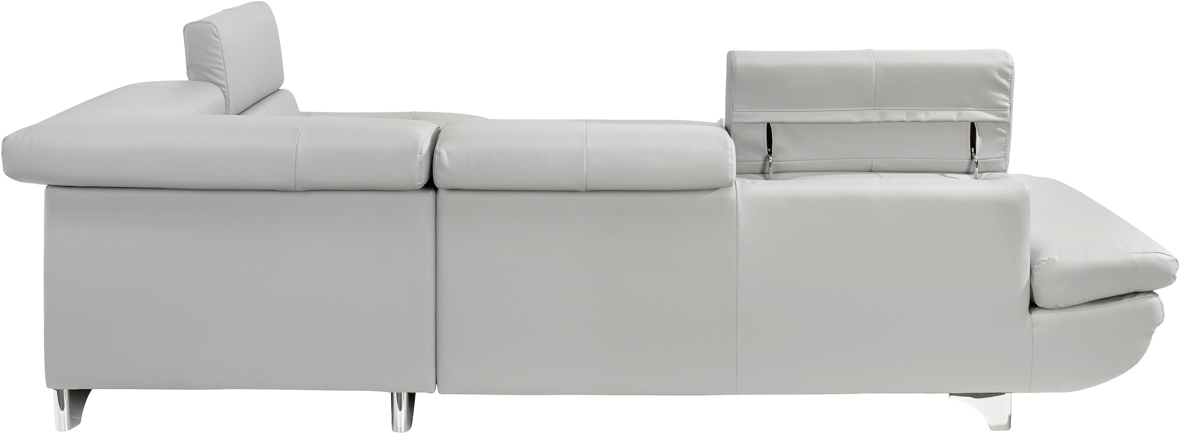 COTTA Ecksofa »Enterprise L-Form«, mit Arm- & Kopfteilverstellung, wahlweise mit Bettfunktion