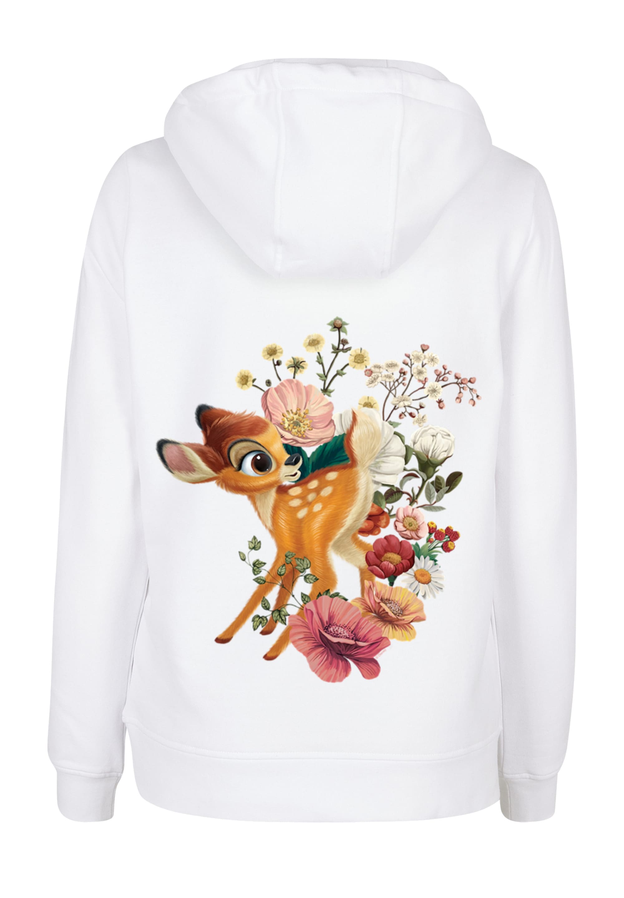 F4NT4STIC Kapuzenpullover »F4NT4STIC Damen Disney Bambi Meadow with Ladies Basic Hoody« 1 Stk. tlg.