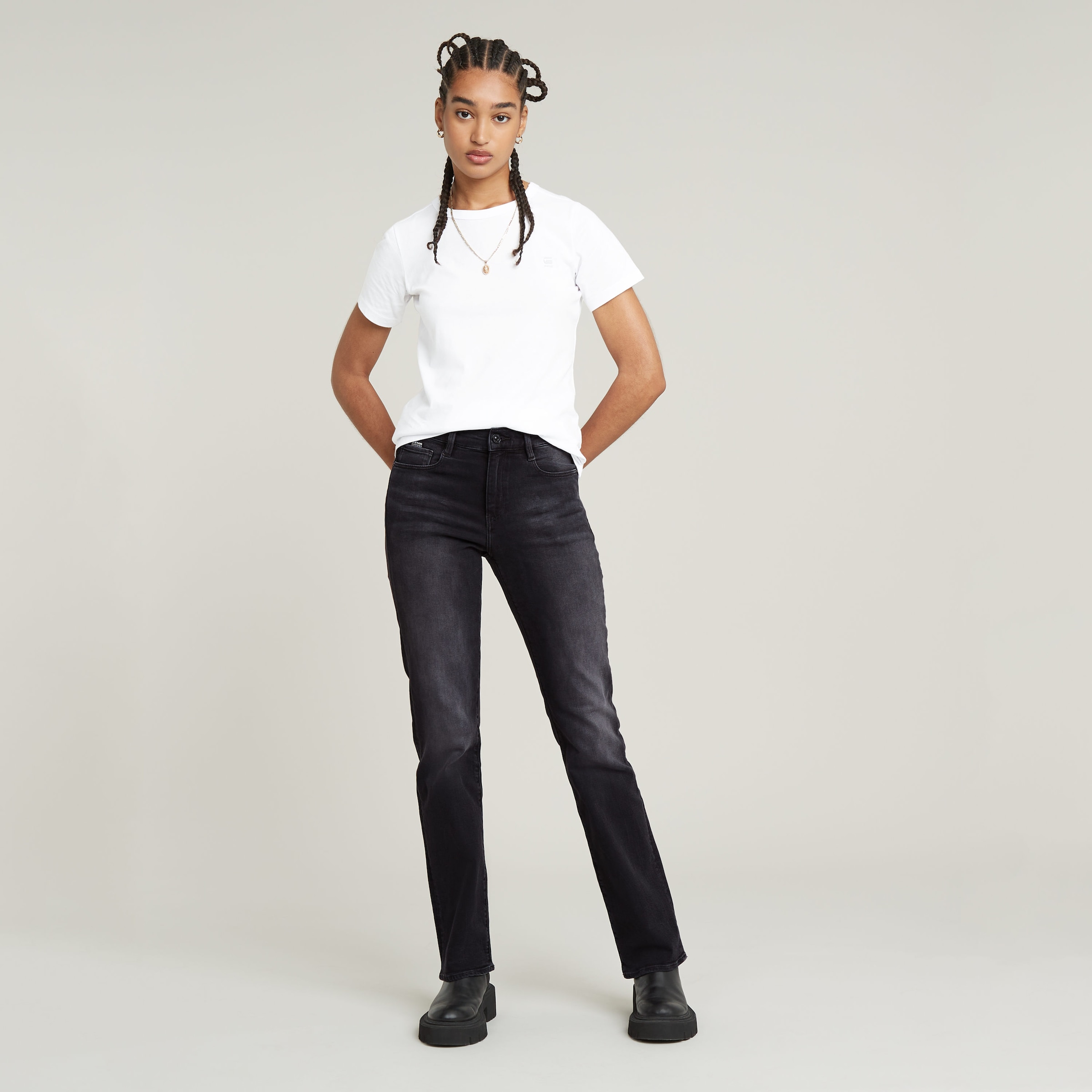 G-STAR Straight-Jeans »Strace Straight Wmn«