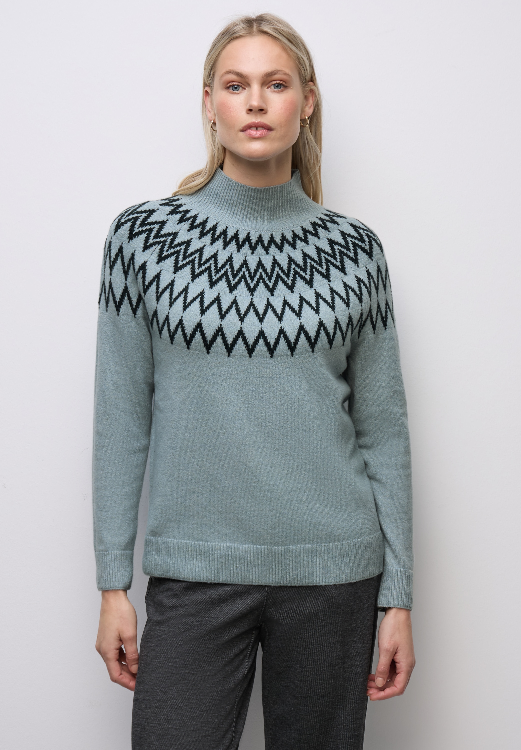 STREET ONE Strickpullover im soften Baumwoll-Mix
