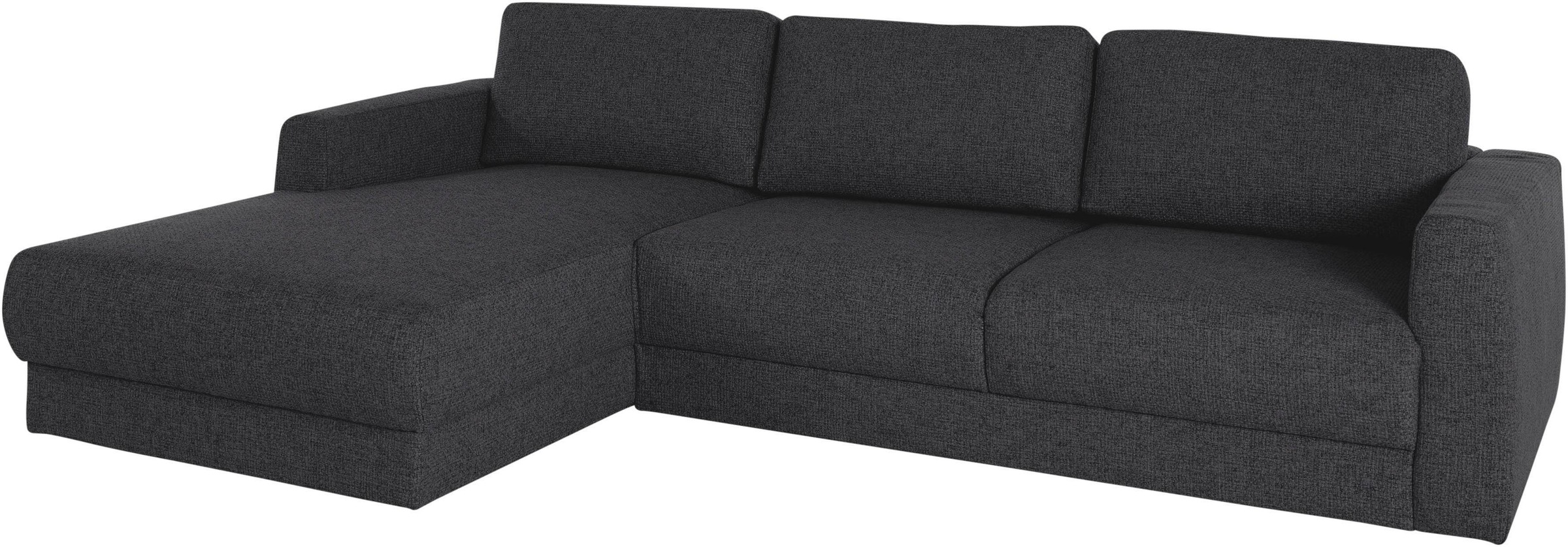 andas Ecksofa "Hobro L-Form", in 3 Bezugsqualitäten in vielen Farben, Desig günstig online kaufen