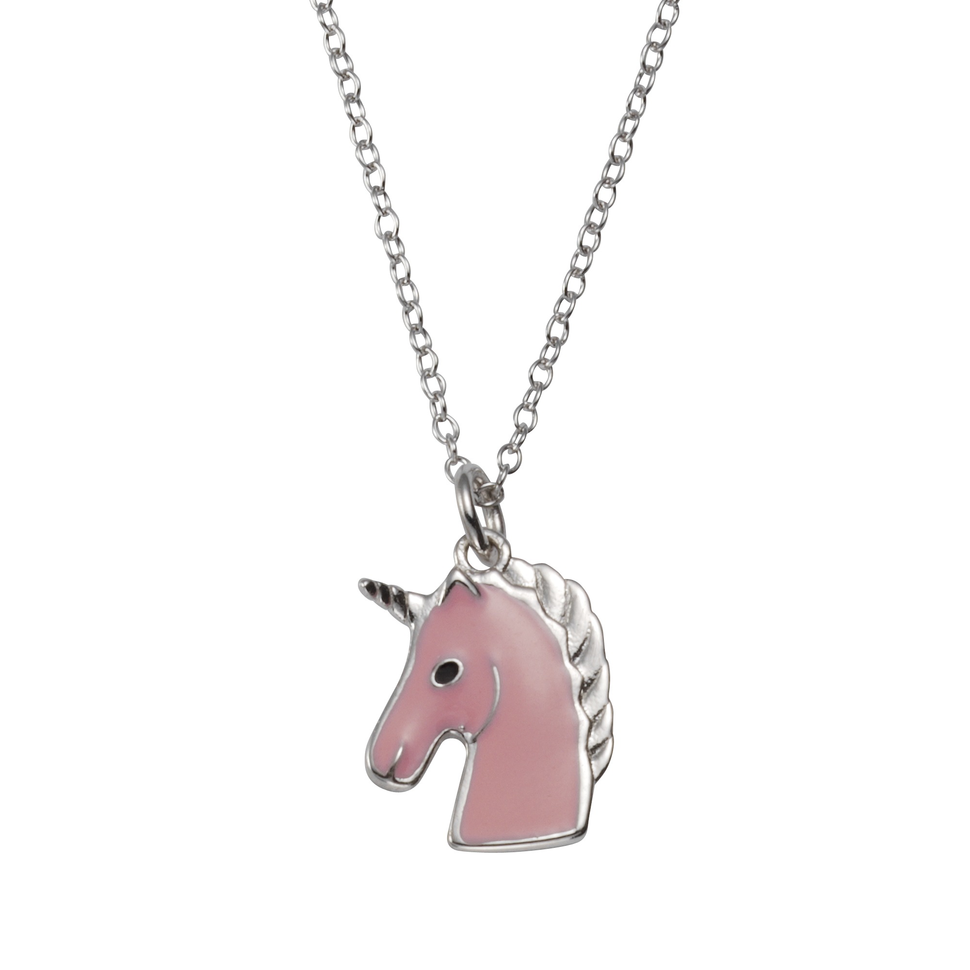 Kette mit Anhänger »925/- Silber Einhorn«