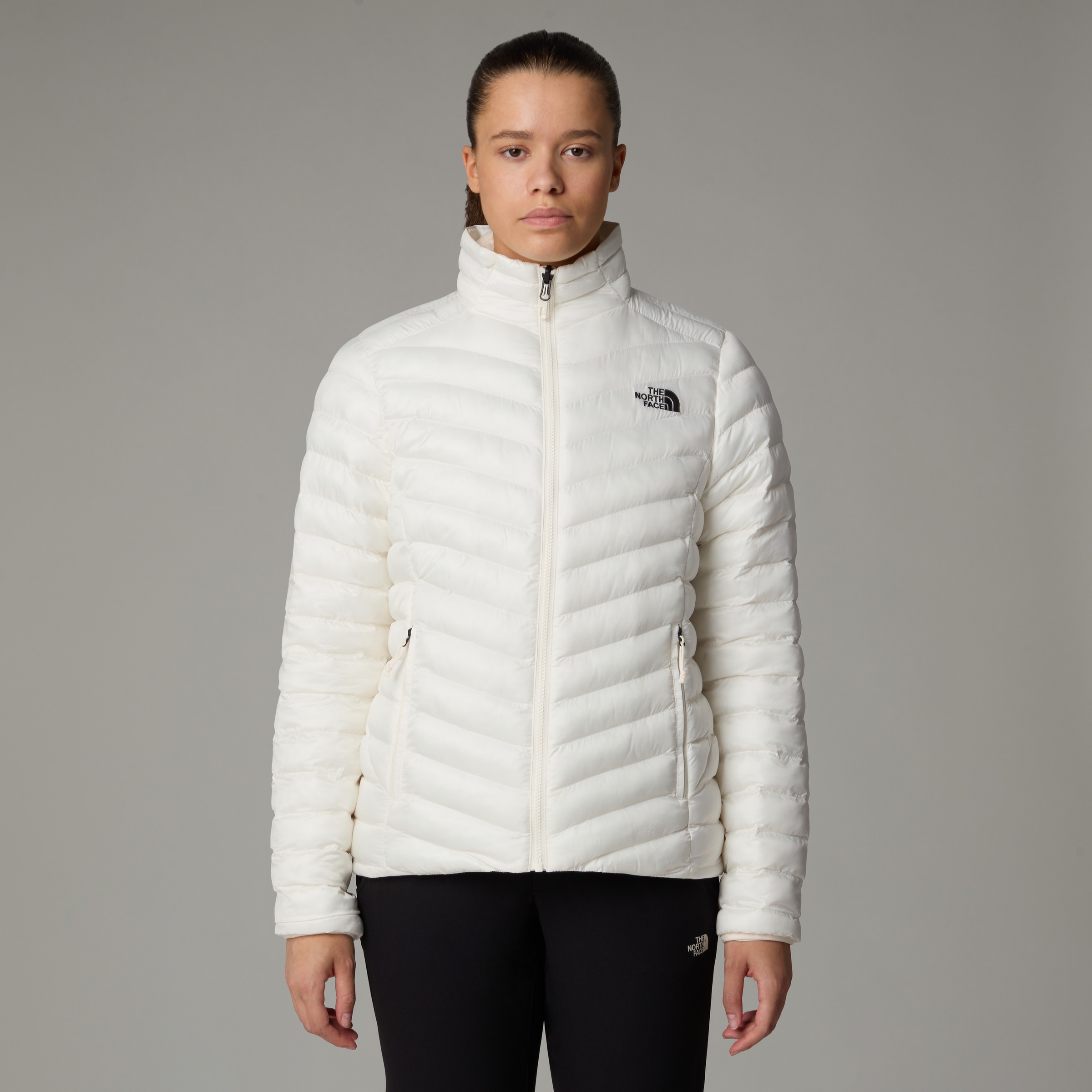 The North Face Funktionsjacke "W HUILA SYNTHETIC JACKET", (1 St.), ohne Kapuze, mit Logoschriftzug