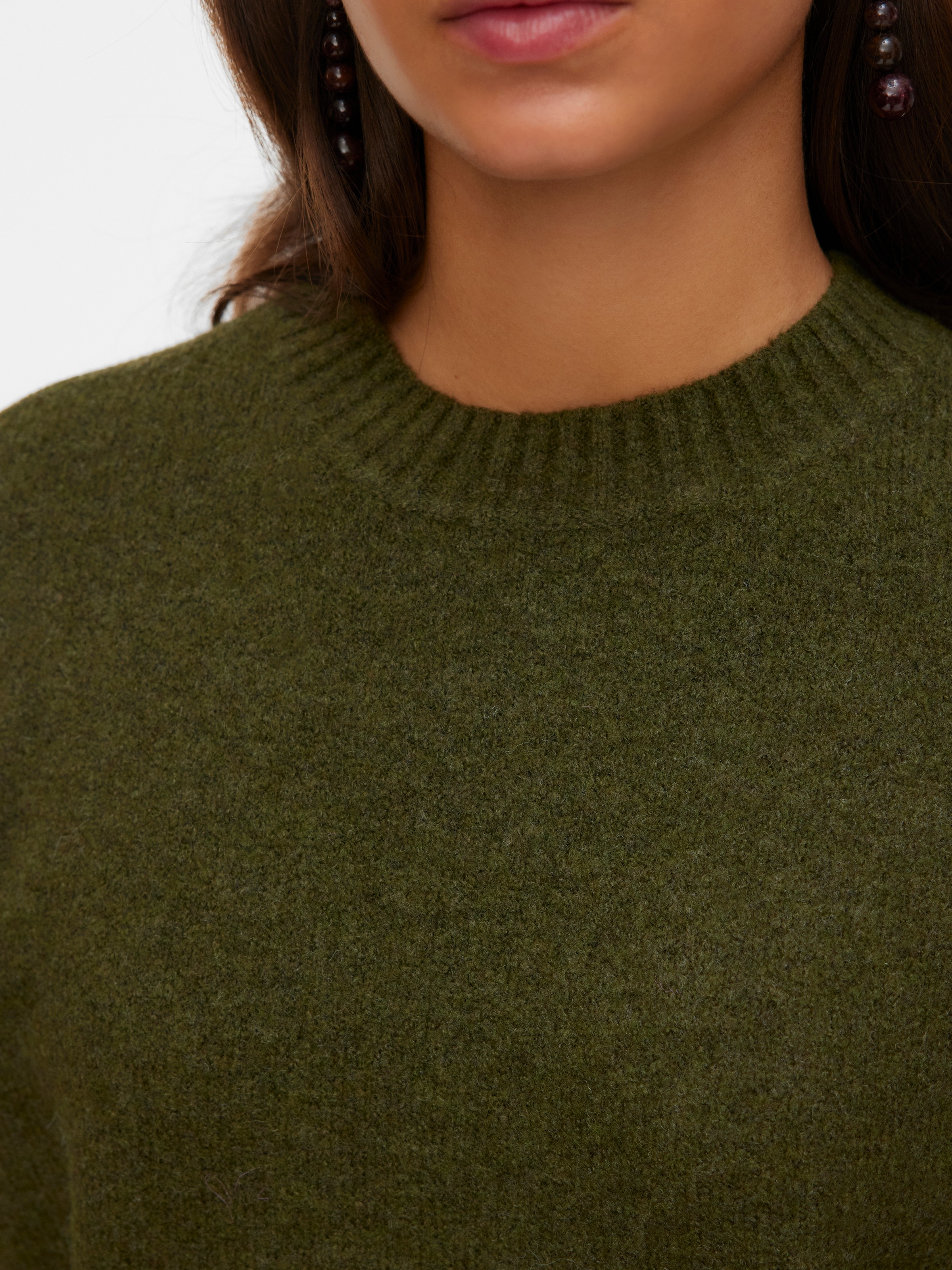 Vero Moda Strickpullover »VMBOOM LS O-NECK PULLOVER GA NOOS«