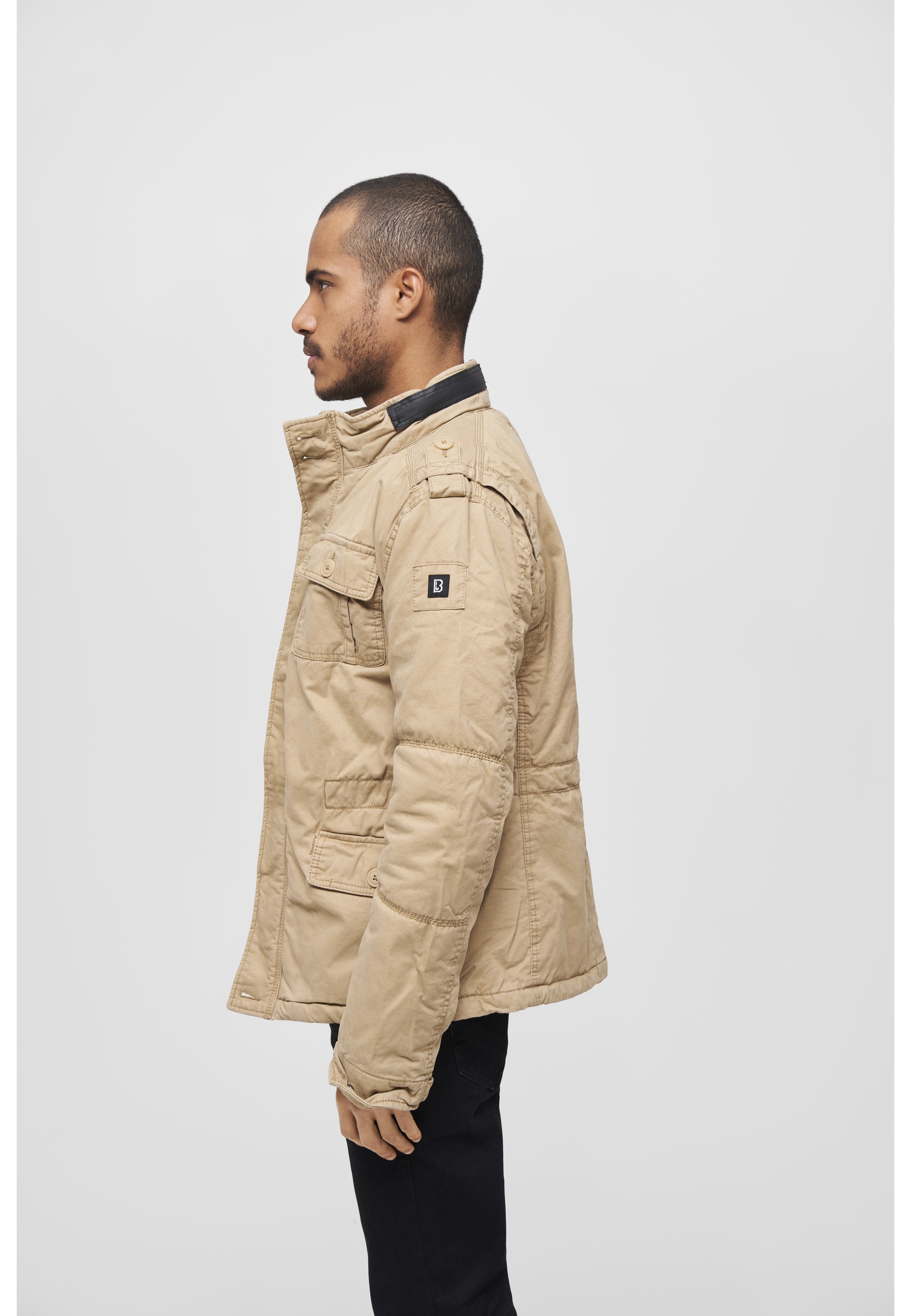 Brandit Allwetterjacke »Brandit Herren Britannia Winter Jacket« 1 Stk. tlg. ohne Kapuze