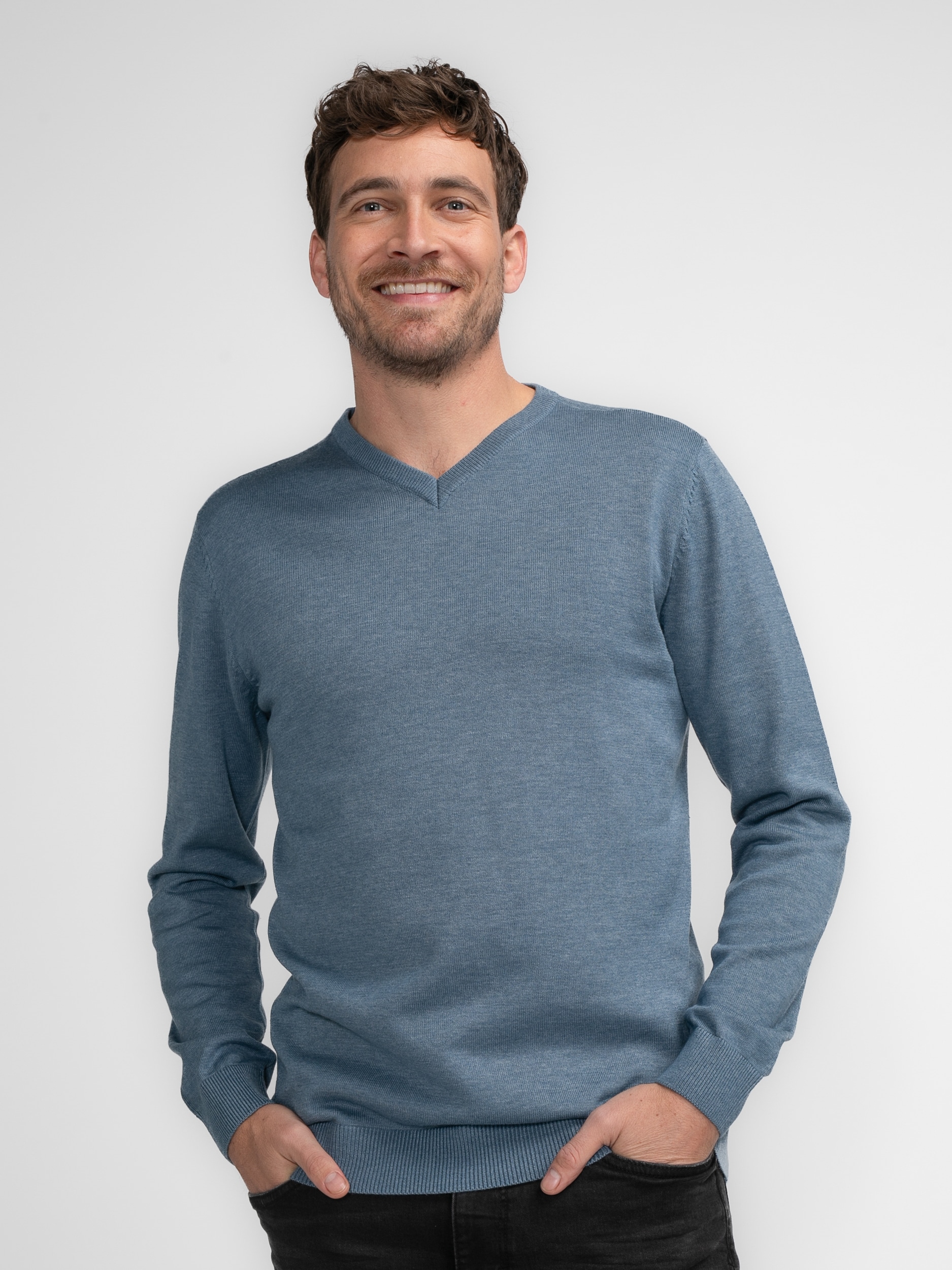 Petrol Industries "Men Knitwear V-Neck Basic" günstig online kaufen