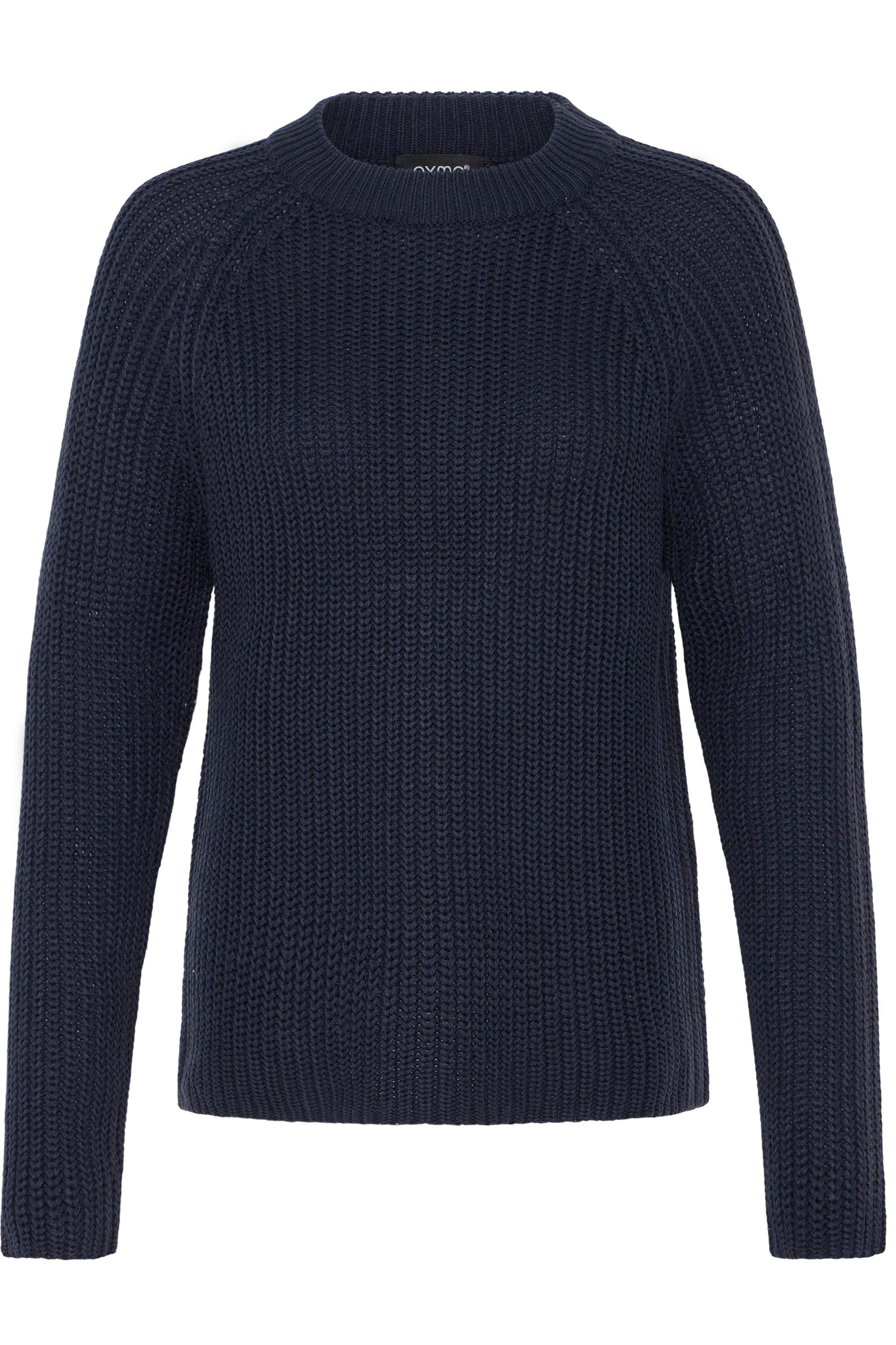 OXMO Strickfleece-Pullover "Strickpullover OXKanna"