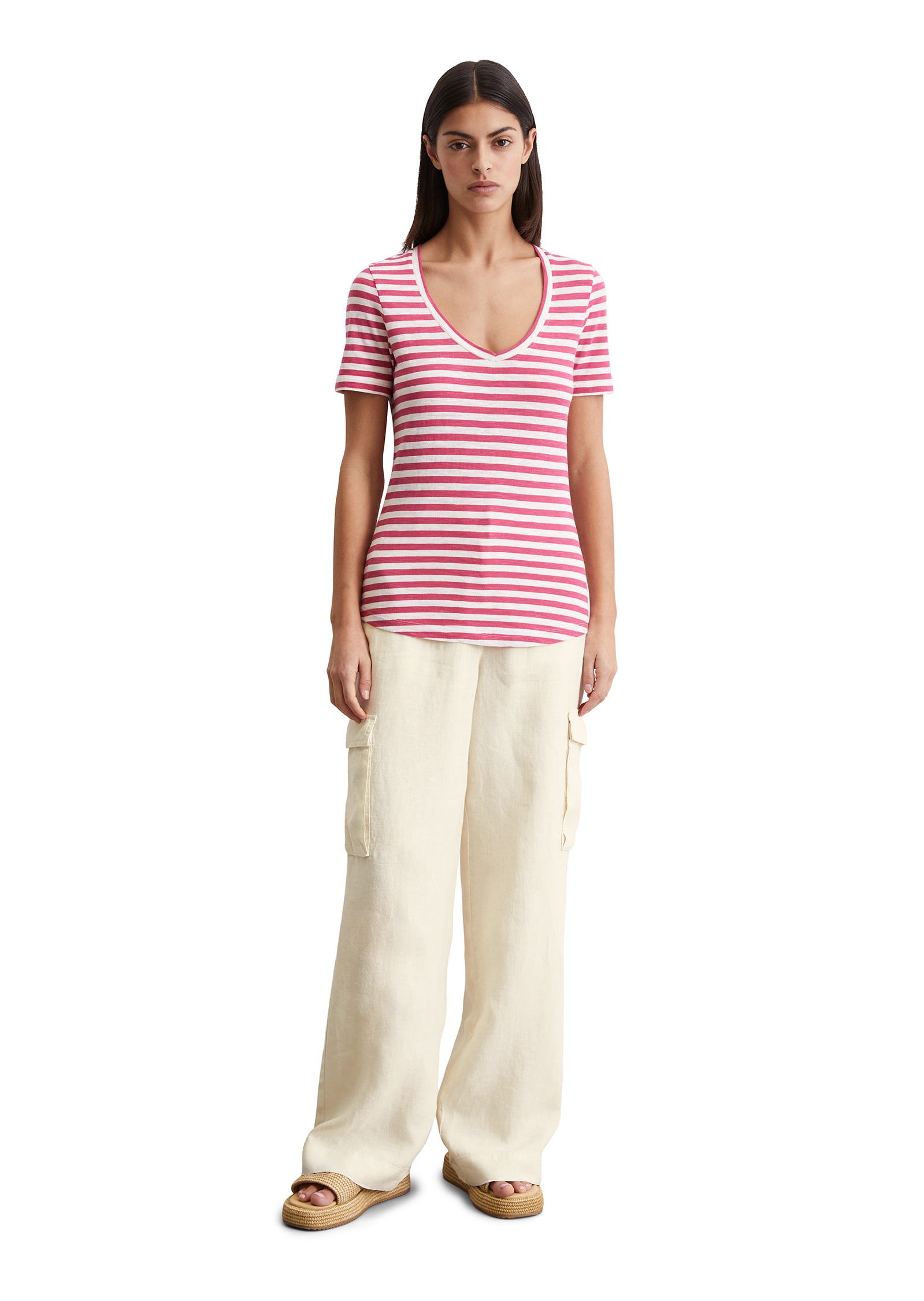 Marc O'Polo T-Shirt »aus Organic Cotton Slub Jersey«