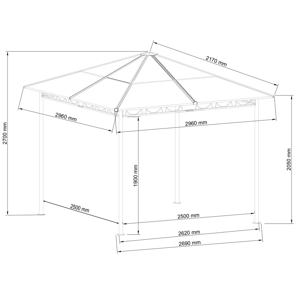 Quick Star Pavillon »Barcelona 1«