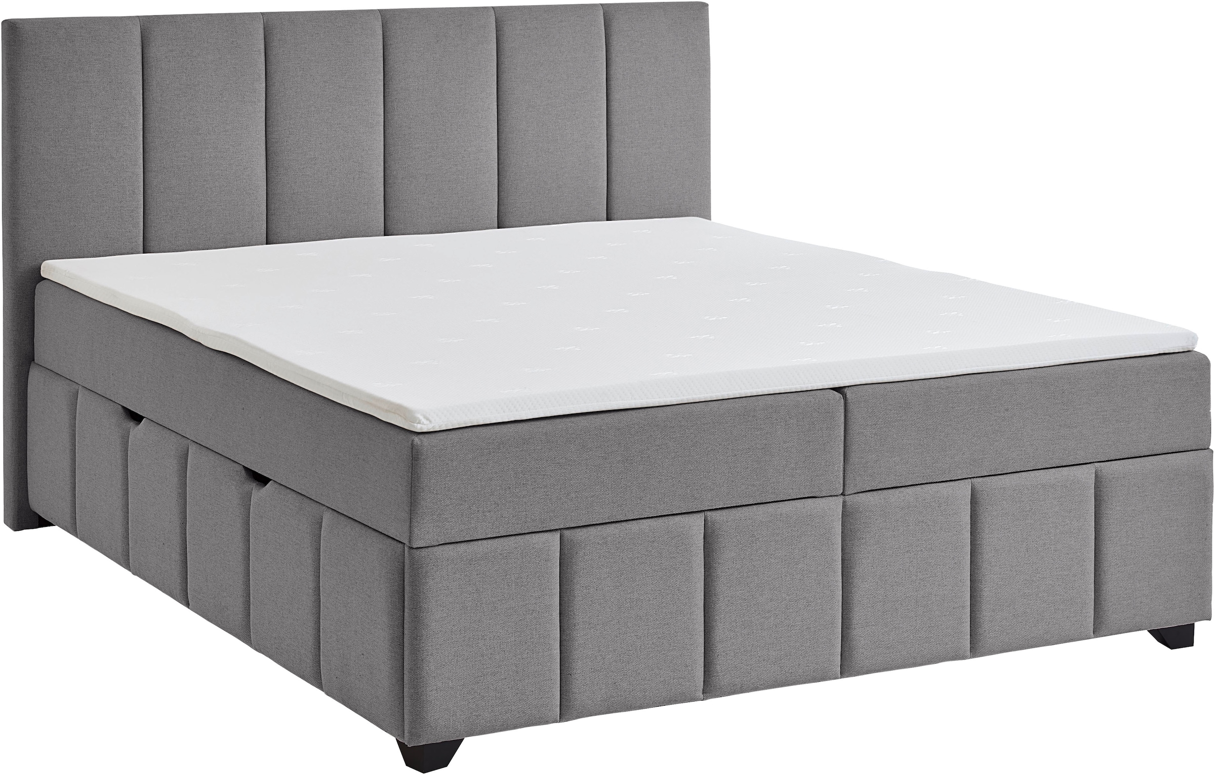 Home affaire Boxbett »Bellah inkl. Bettkasten, erhältlich in der Breite 180x200cm« inkl. PU-Schaum-Topper