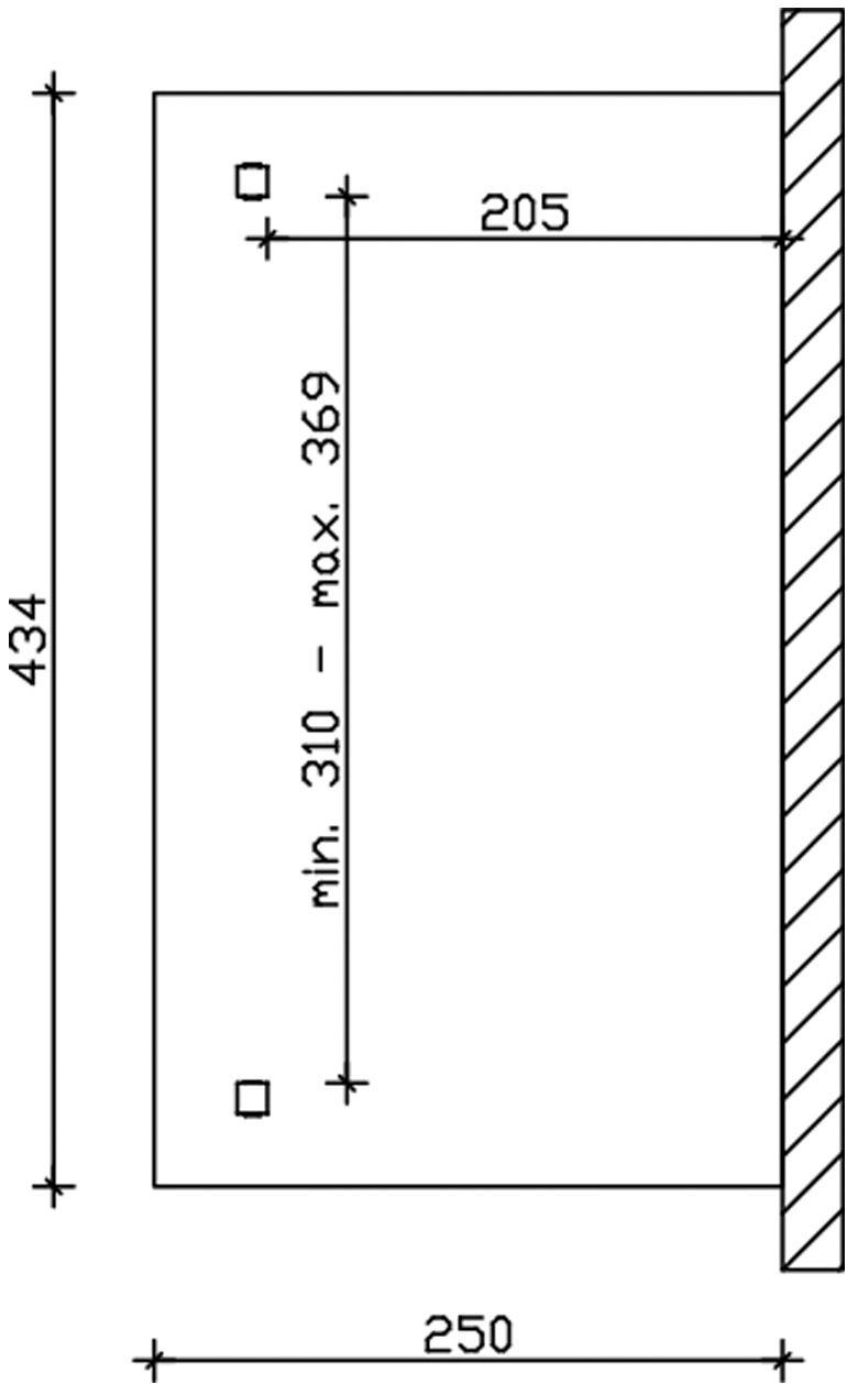 Skanholz Terrassendach »Ancona« Leimholz