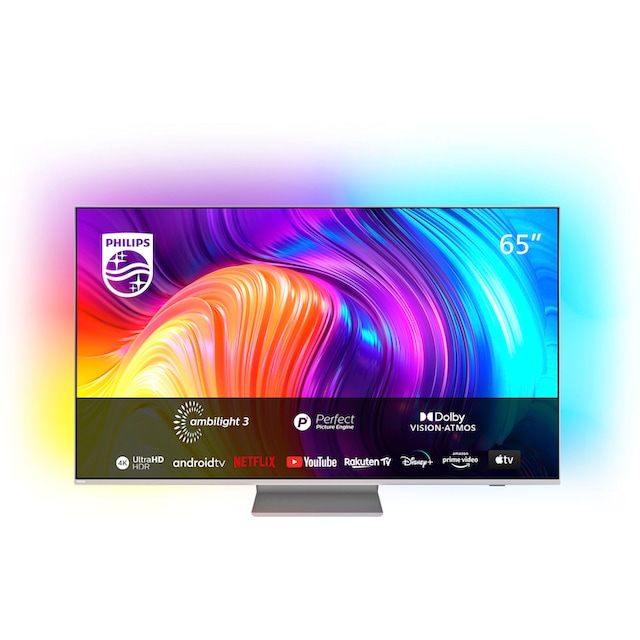 Philips LED-Fernseher »65PUS8807/12«, 164 cm/65 Zoll, 4K Ultra HD, Android  TV-Smart-TV-Google TV | BAUR