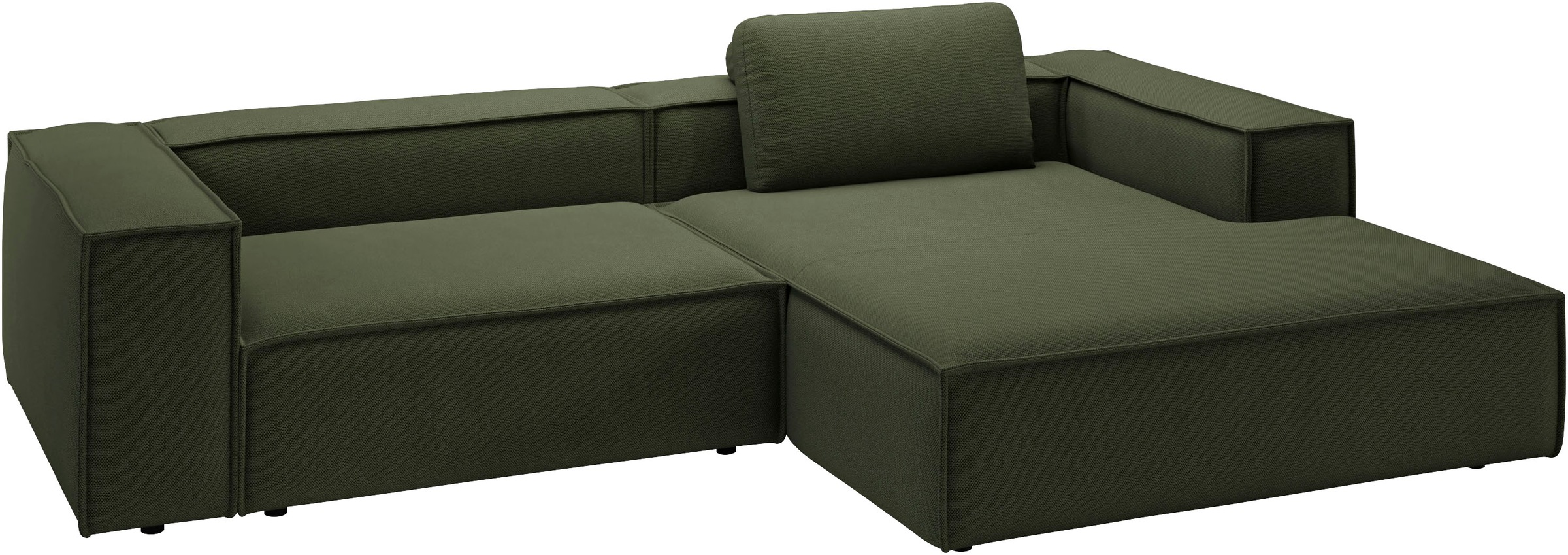 Places of Style Ecksofa »Watertown, modernes XXL L-Form, 306 cm breit«, Großzügiges Lounge-Sofa mit viel Platz für die Familie