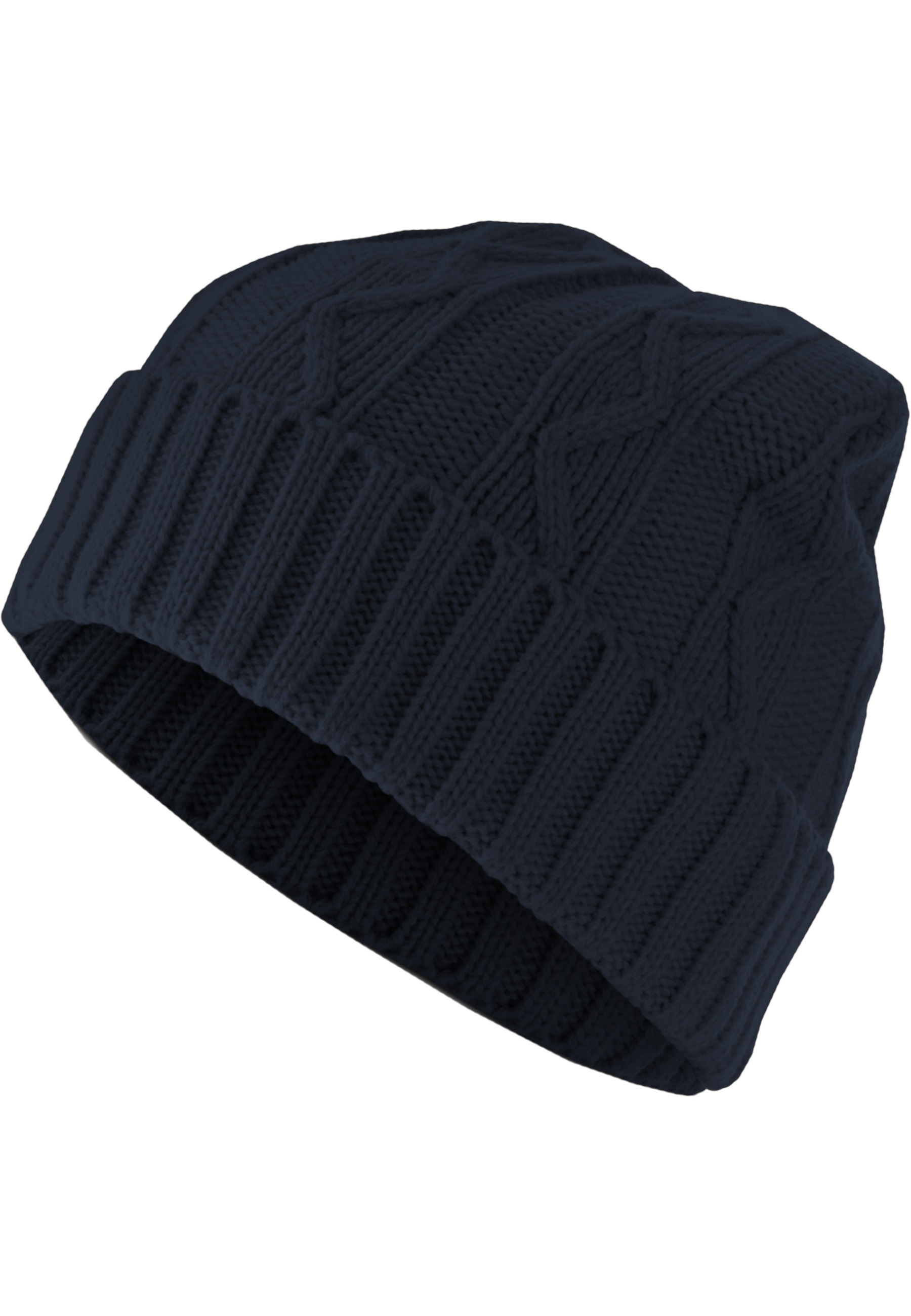 MSTRDS Beanie »MSTRDS Unisex Beanie Cable Flap« 1 Stk.