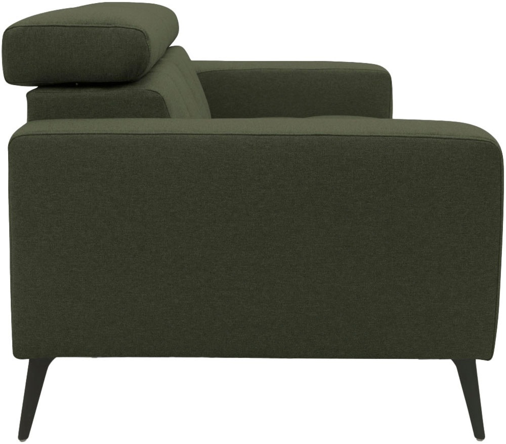 DOMO collection 2-Sitzer »Trento, mit Kufenfuß oder Einzelfuß«, wahlweise mit Kopfteilverstellung und in zwei Größen erhältlich