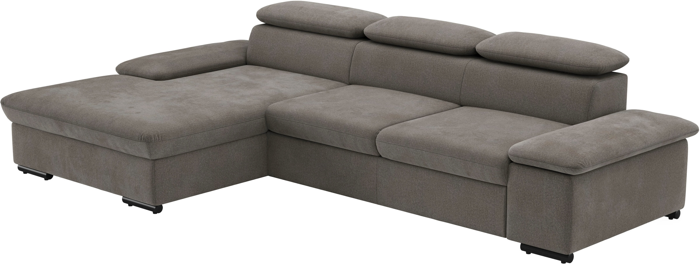 sit&more Ecksofa »Alcudia L-Form«, wahlweise mit Bettfunktion