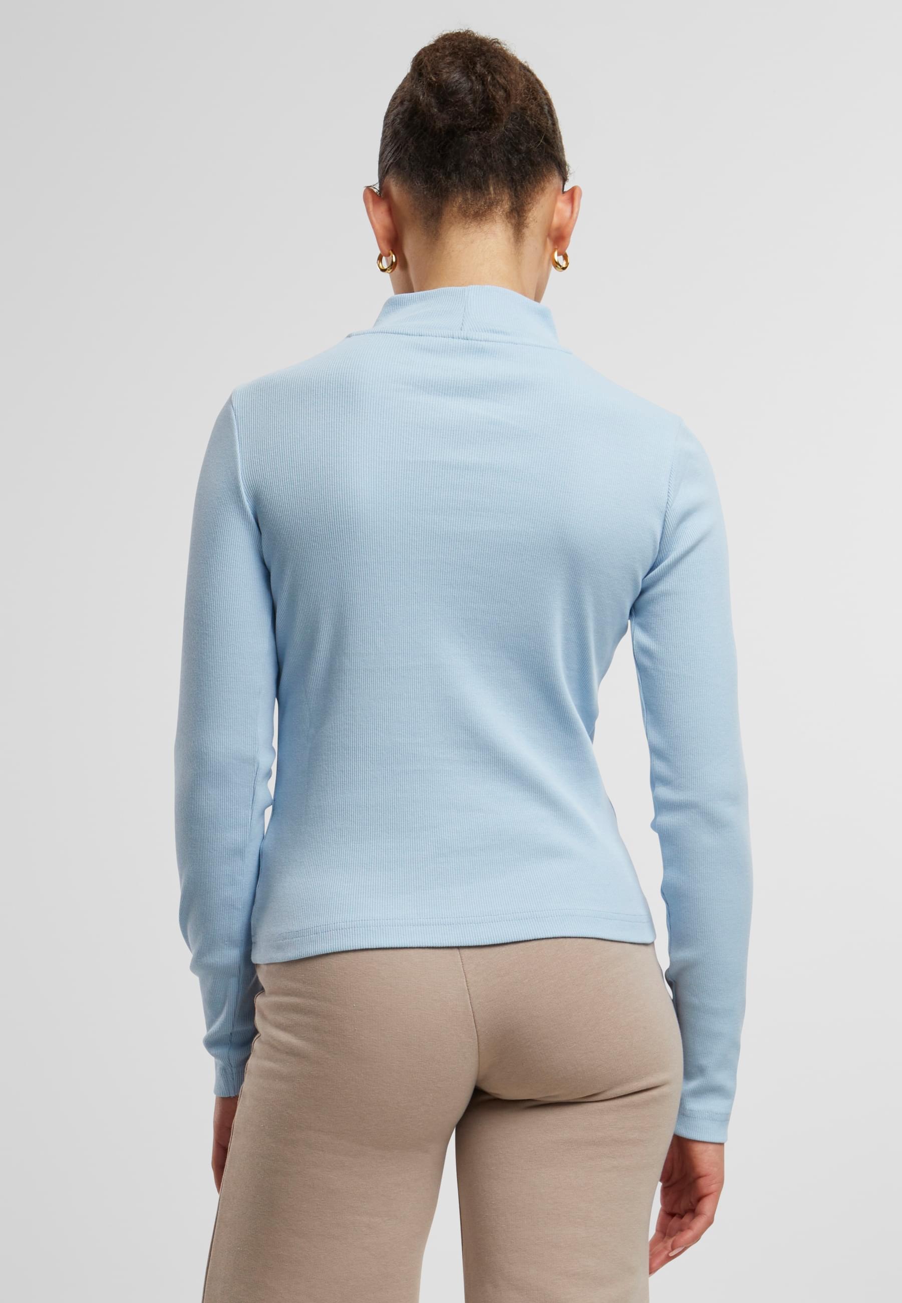 Karl Kani Longsleeve »Karl Kani Damen KW213-063-1 Small Signature Rip Turtle Neck«, (1 tlg.)