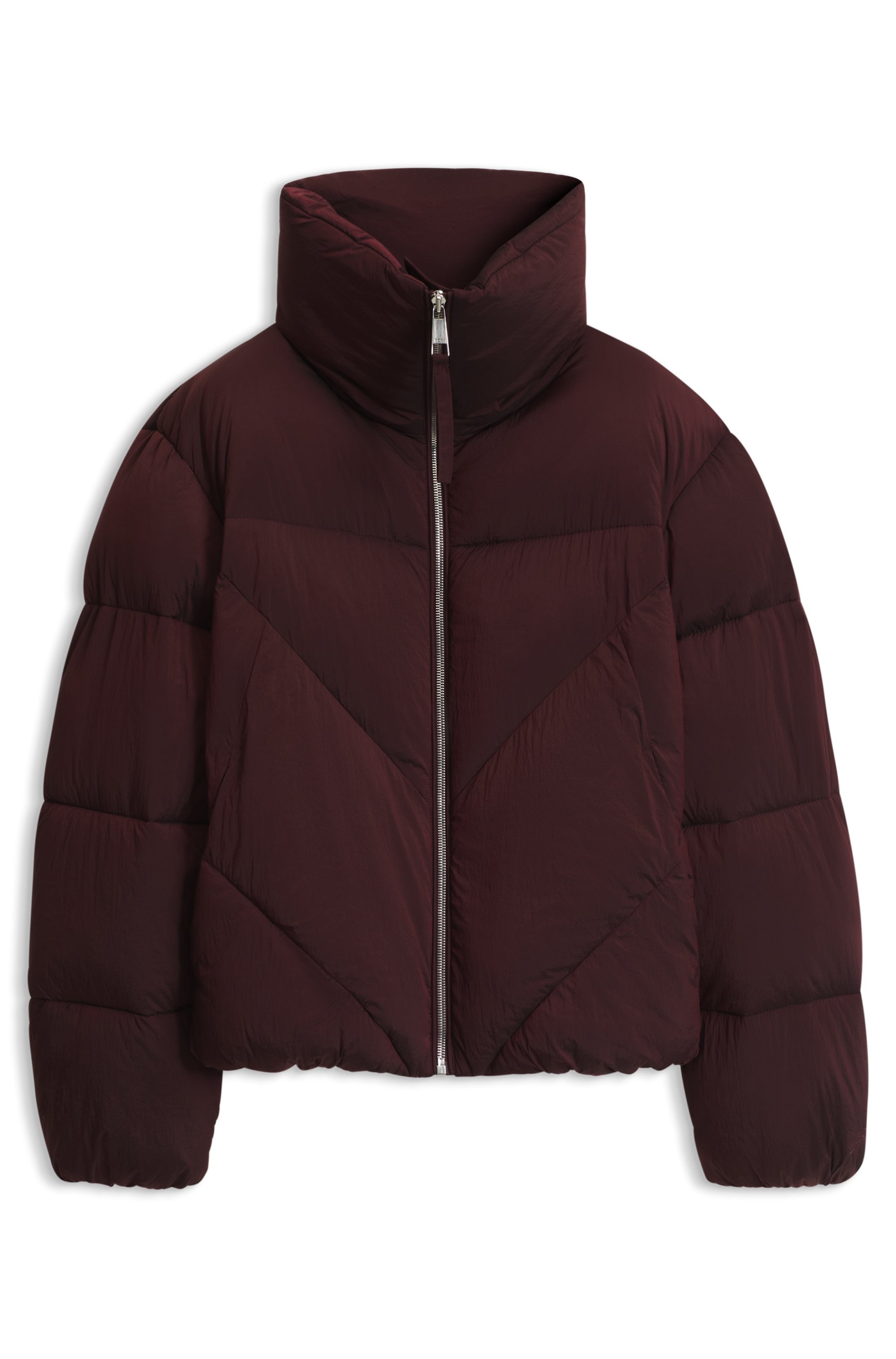 BOSS ORANGE Steppjacke "Padilena Premium Damenmode" Regular Fit mit Stehkragen, gefütterte Taschen