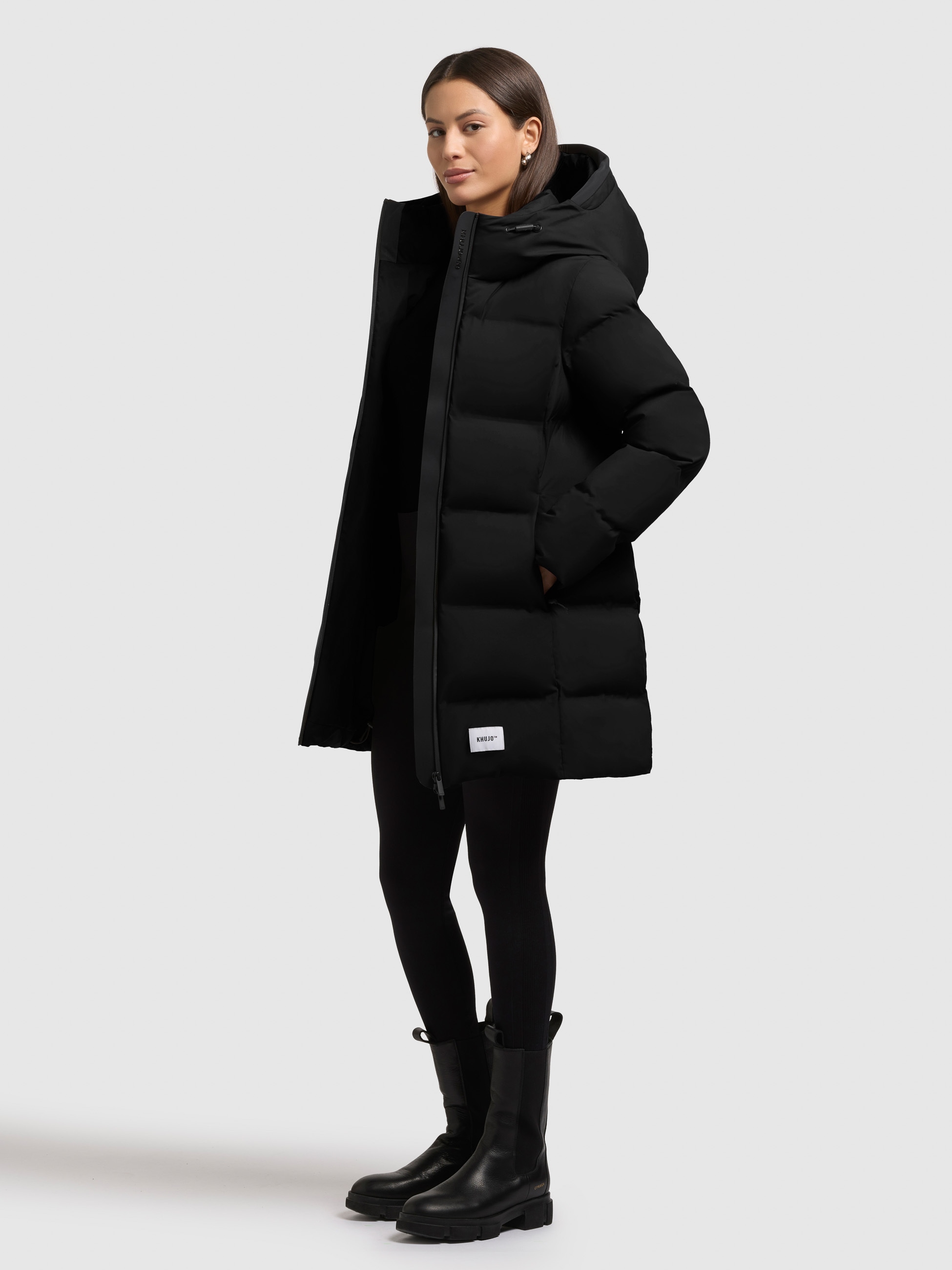khujo Steppjacke "TANARE4" mit Kapuze
