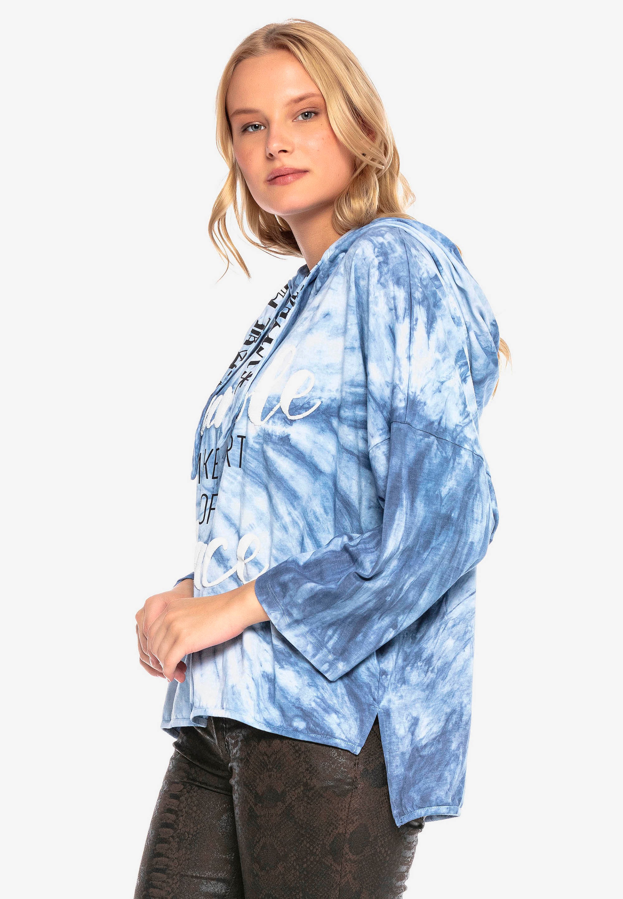 Cipo &amp; Baxx Kapuzensweatshirt im lässigen Oversize-Look SV9116