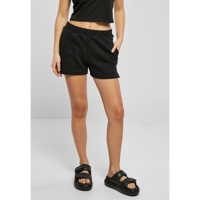 URBAN CLASSICS Sweatshorts »Damen Ladies Organic Terry Shorts«, (1 tlg.)  bestellen | BAUR