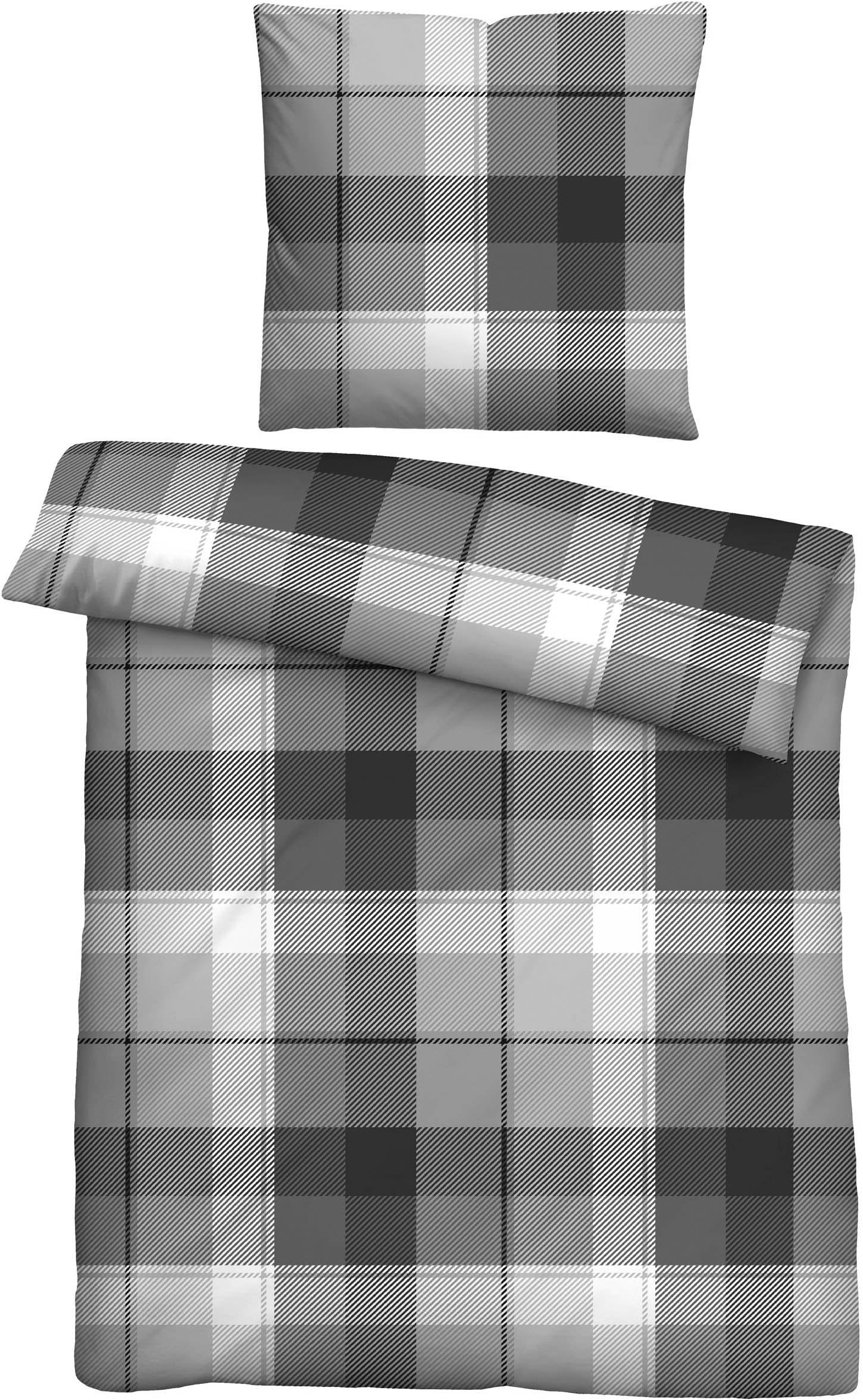 Castell - Markenbettwäsche Bettwäsche "0561126" 2 Stk. tlg. feiner Glanz + günstig online kaufen