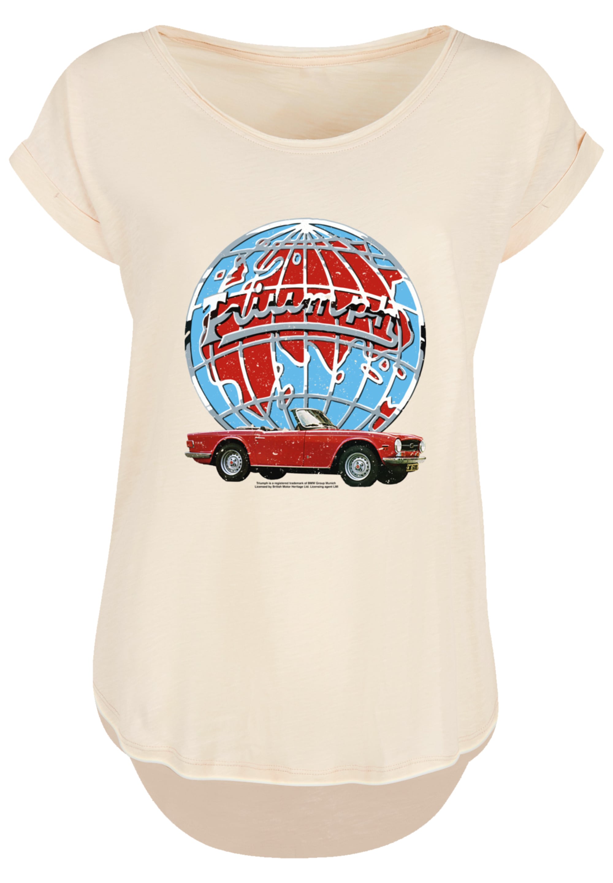 F4NT4STIC T-Shirt »British Motor Heritage Triumph Sports Car 1970«, Premium Qualität