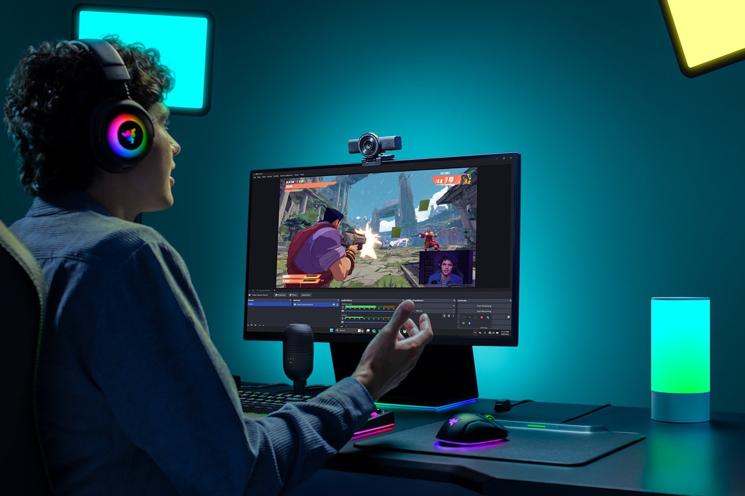 RAZER Webcam »Kiyo V2 X« QHD
