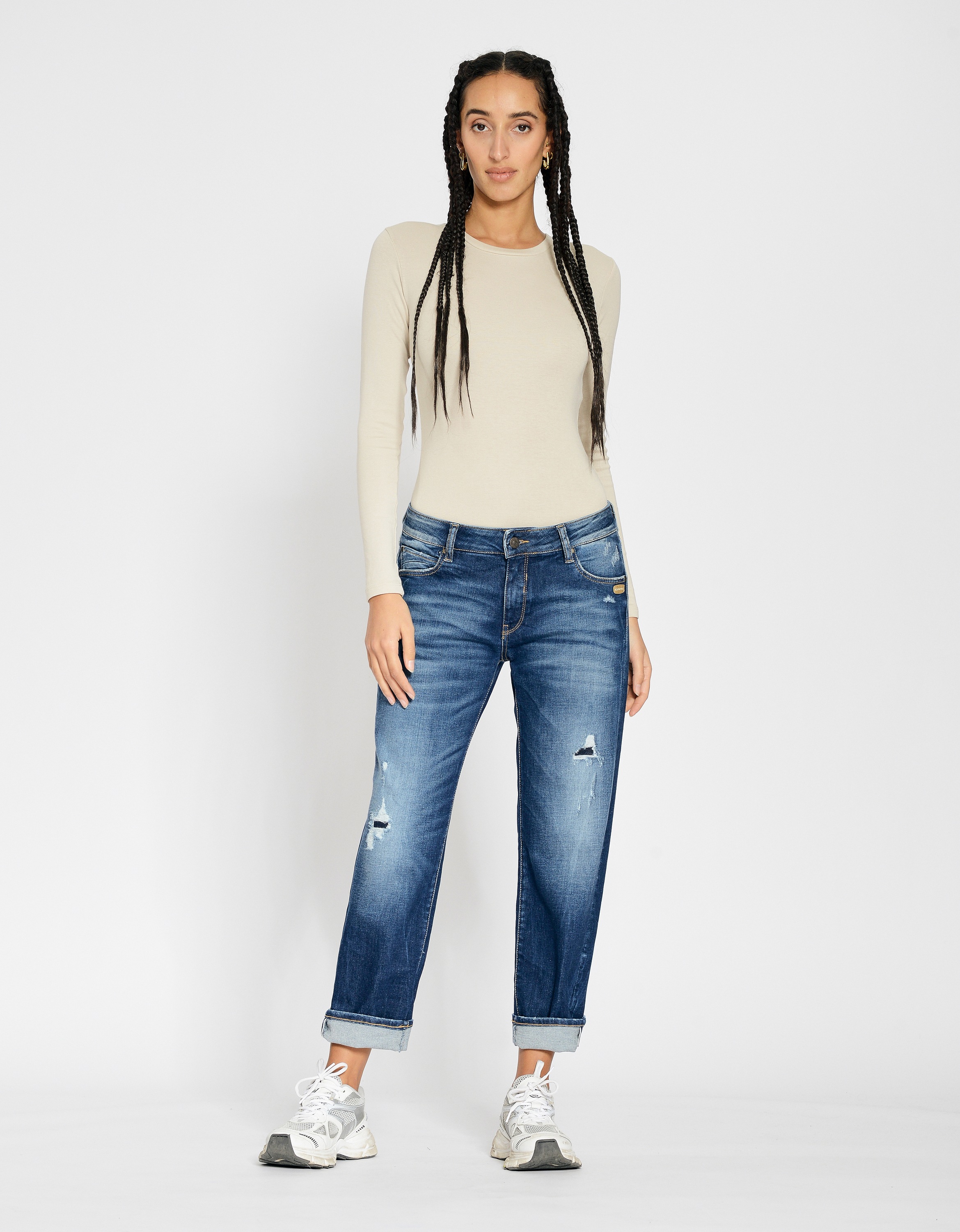 GANG Boyfriend-Jeans »GANG Jeans Boyfriend 94NADIA CROPPED«