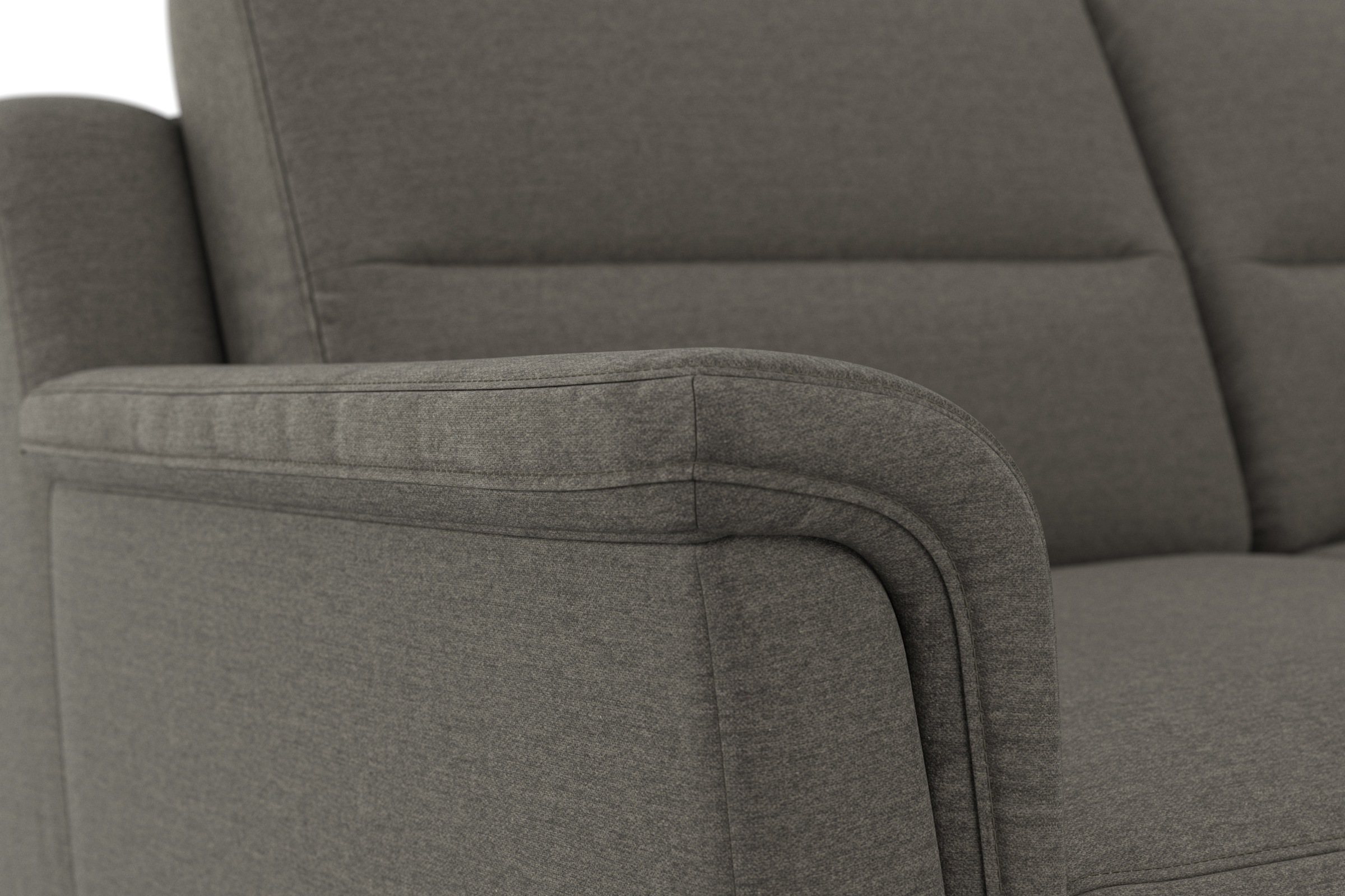 sit&more Ecksofa »Farö L-Form«, inklusive Federkern, wahlweise mit Bettfunktion und Bettkasten