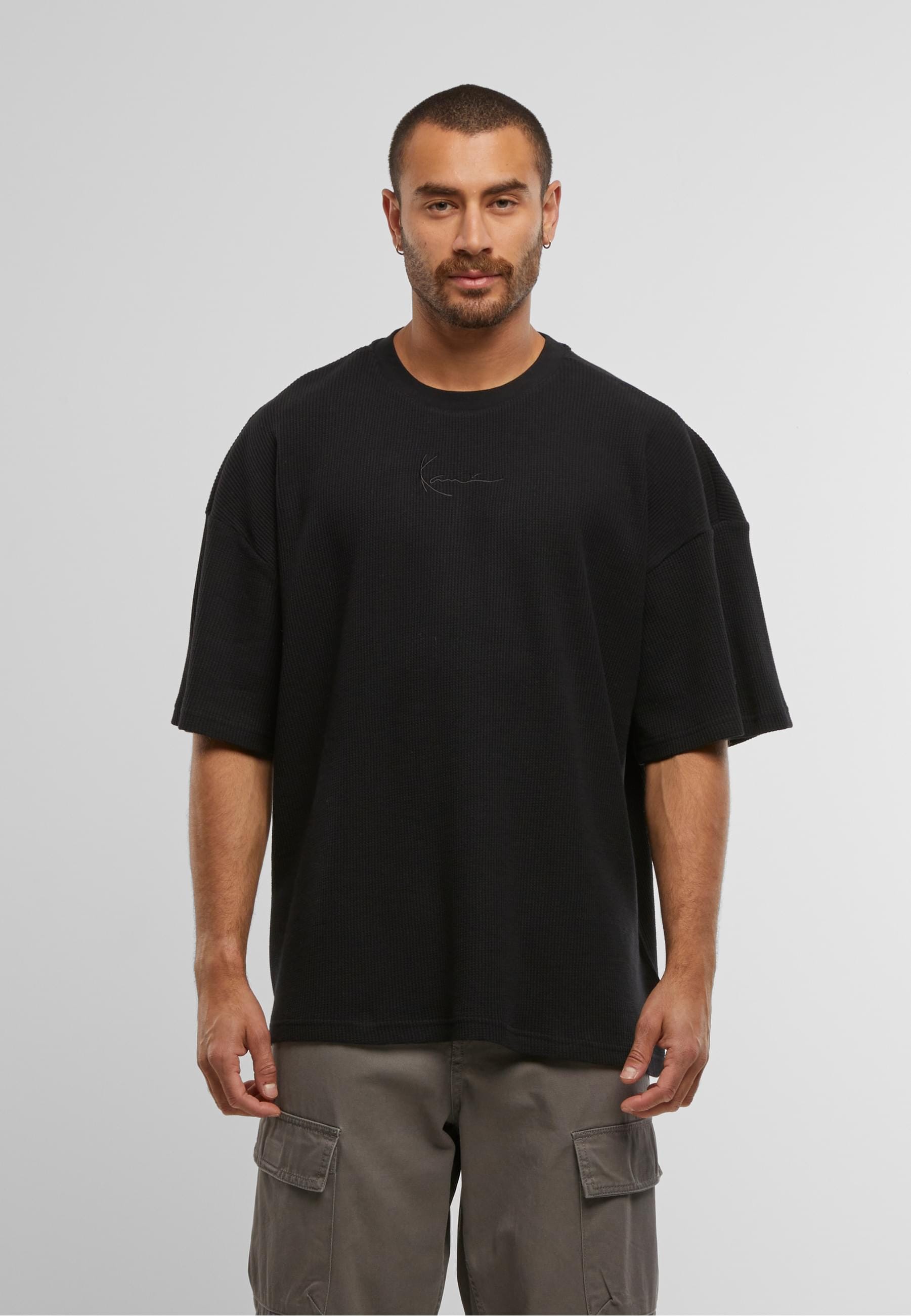 Karl Kani T-Shirt »Karl Kani Signature Waffle T-Shirt«, (1 tlg.)