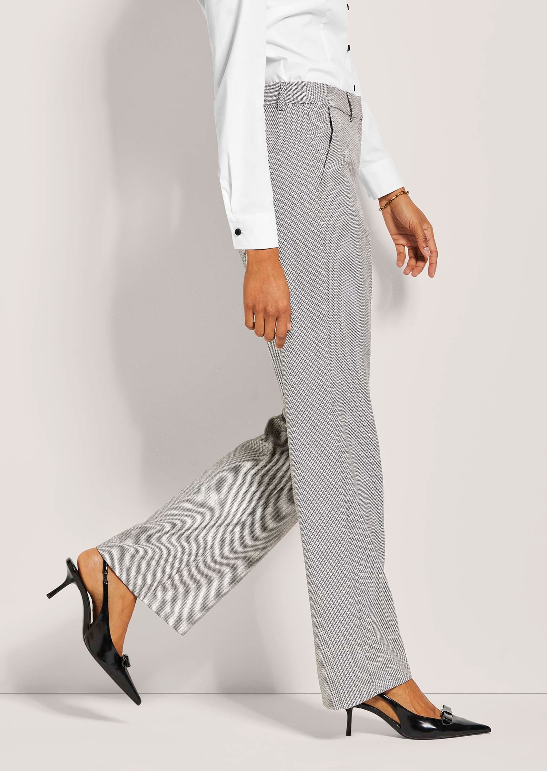 MADELEINE Bügelfaltenhose »Hose Weite Bügelfalten-Hose«