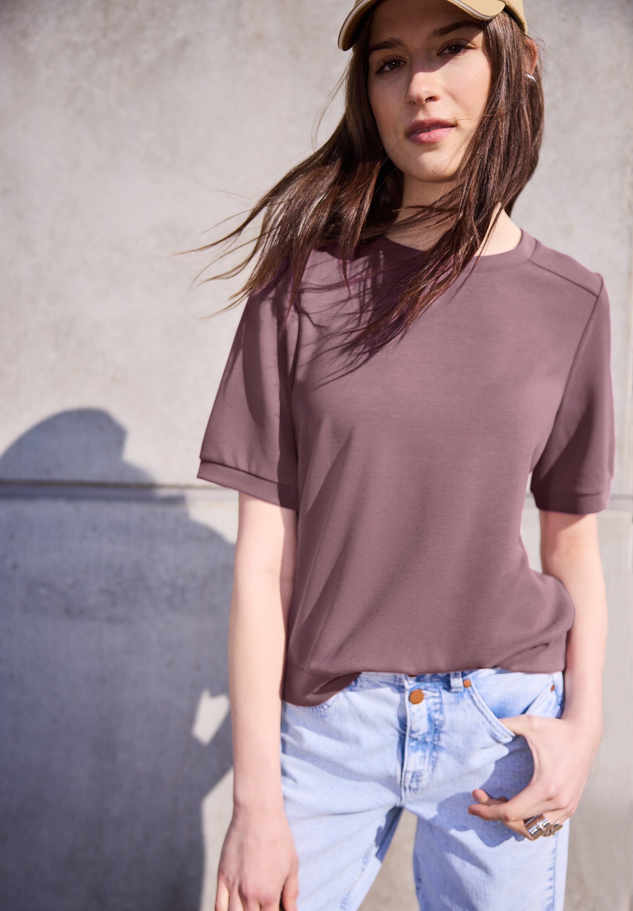 STREET ONE STUDIO T-Shirt Jersey günstig online kaufen