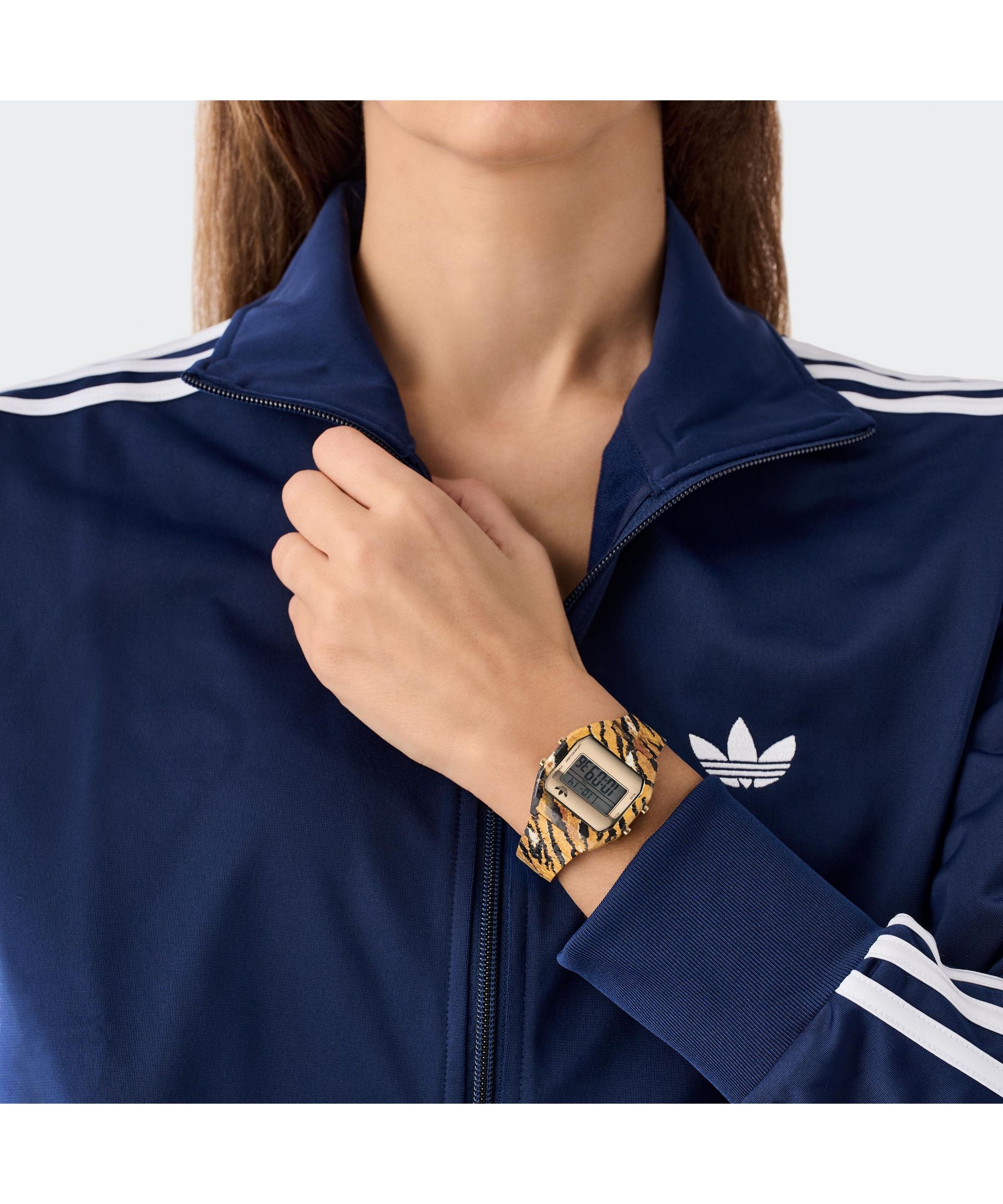 adidas Originals Digitaluhr »Digital Two« Quarzuhr, Armbanduhr, Damenuhr, Herrenuhr, Edelstahlarmband, digital