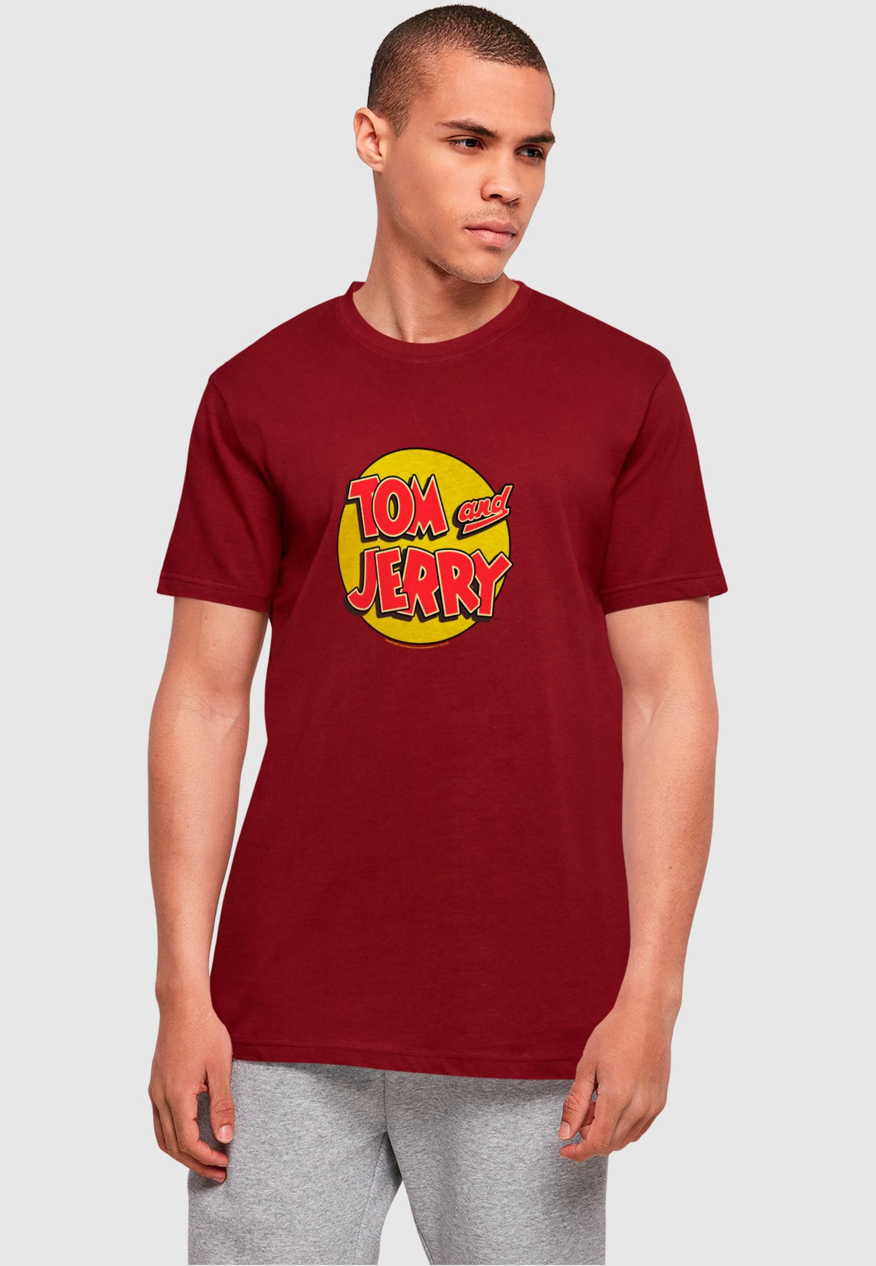 ABSOLUTE CULT T-Shirt »ABSOLUTE CULT Herren Tom and Jerry - Circle Logo T-Shirt«, (1 tlg.)