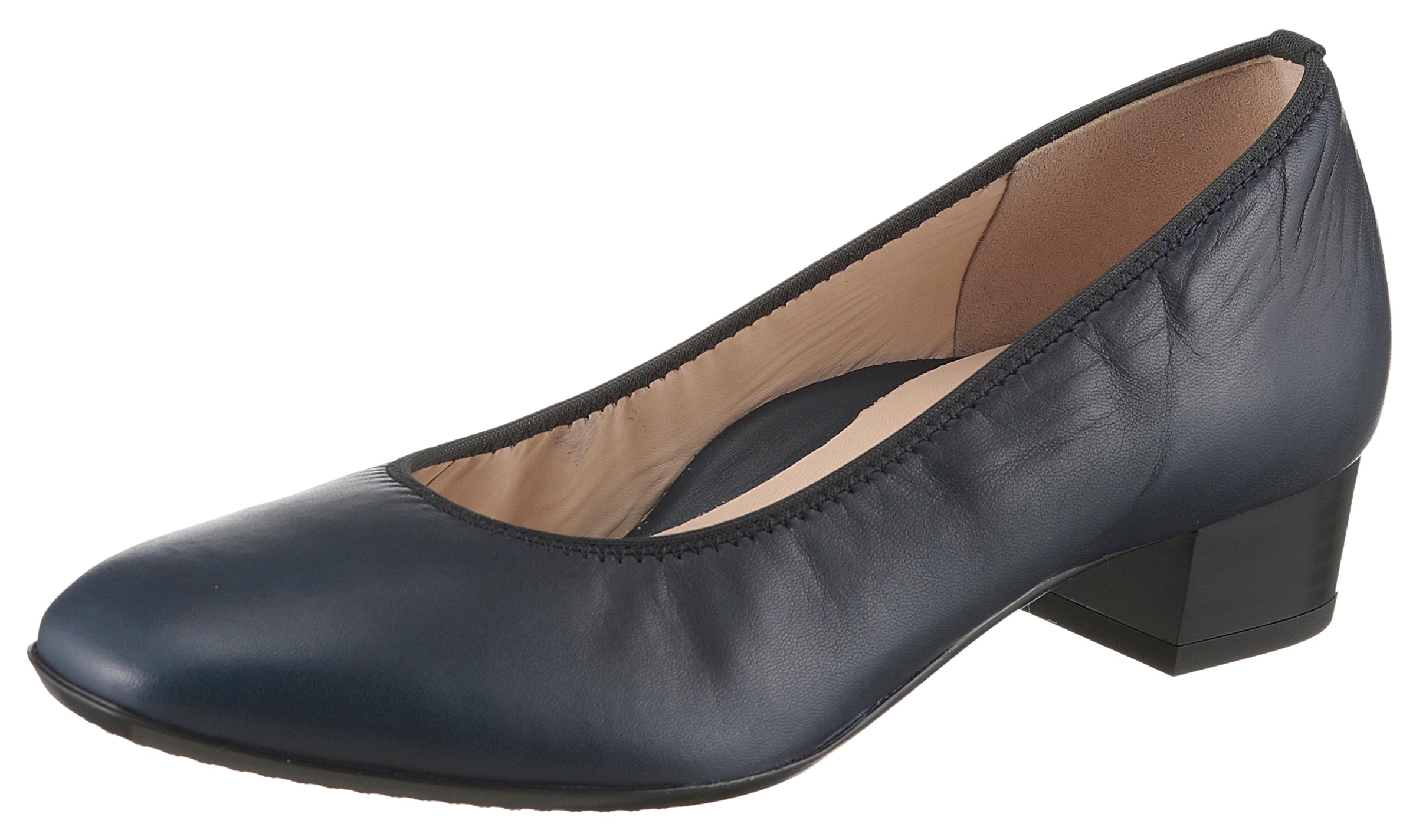Ara Pumps "MILANO", Business Schuh in klassischer Optik mit Blockabsatz günstig online kaufen