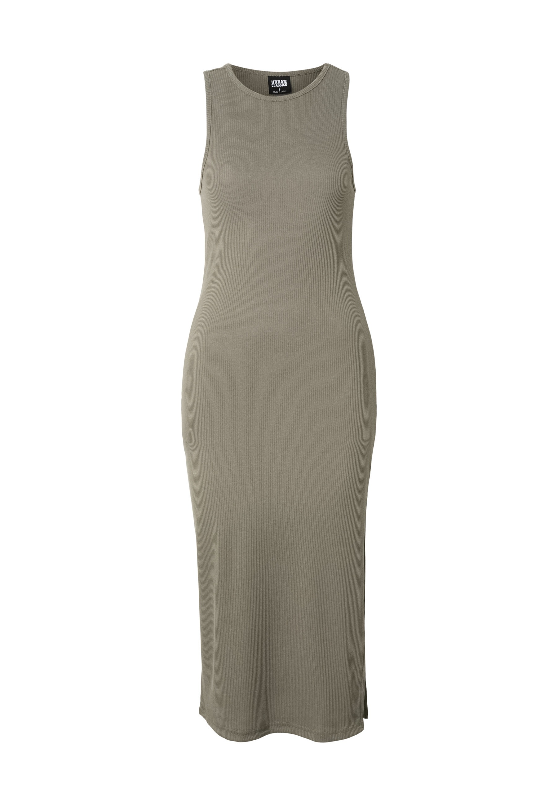URBAN CLASSICS A-Linien-Kleid »Urban Classics Ladies Long Racerback Rib Dress« 1 tlg.