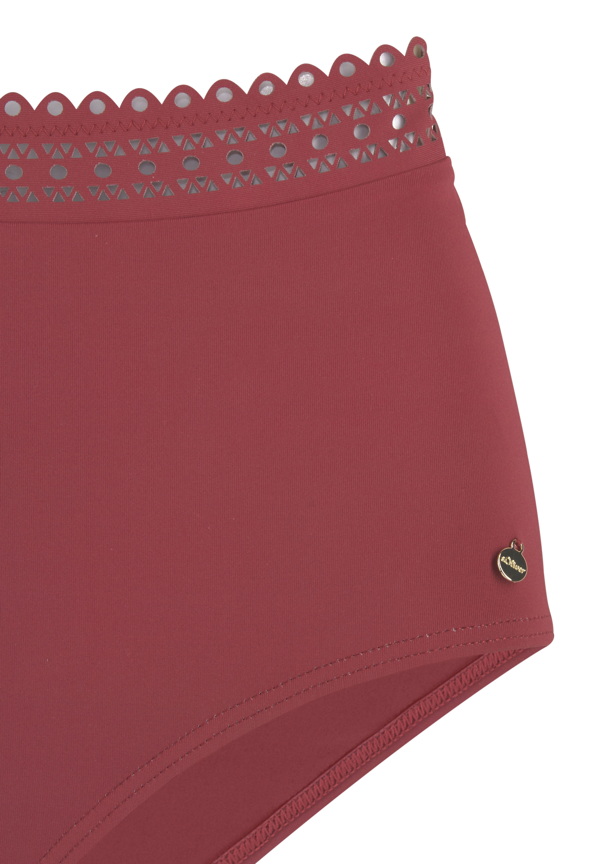 Thumbnail - s.Oliver Bikini-Hose "Aiko", mit Häkeloptik