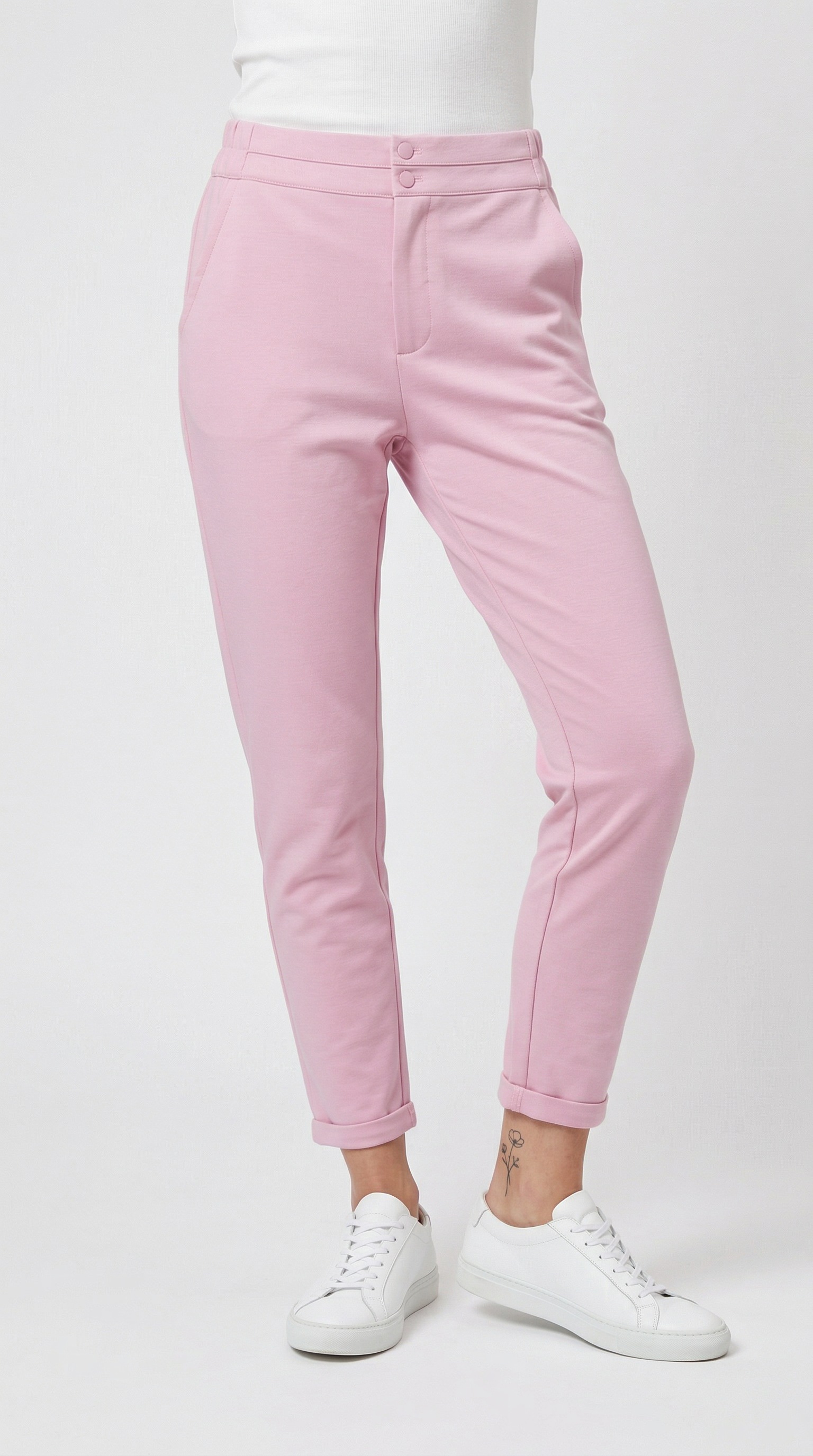 FREEQUENT Stoffhose "FQNANNI-ANKLE-PA" Sommerhose - knöchellänge und mit 2- günstig online kaufen