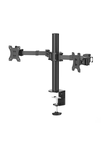 Hama Monitor-Halterung »Bildschirmhalterung, 2 Monitore, Doppelarm Schwarz«, bis 89 cm... kaufen