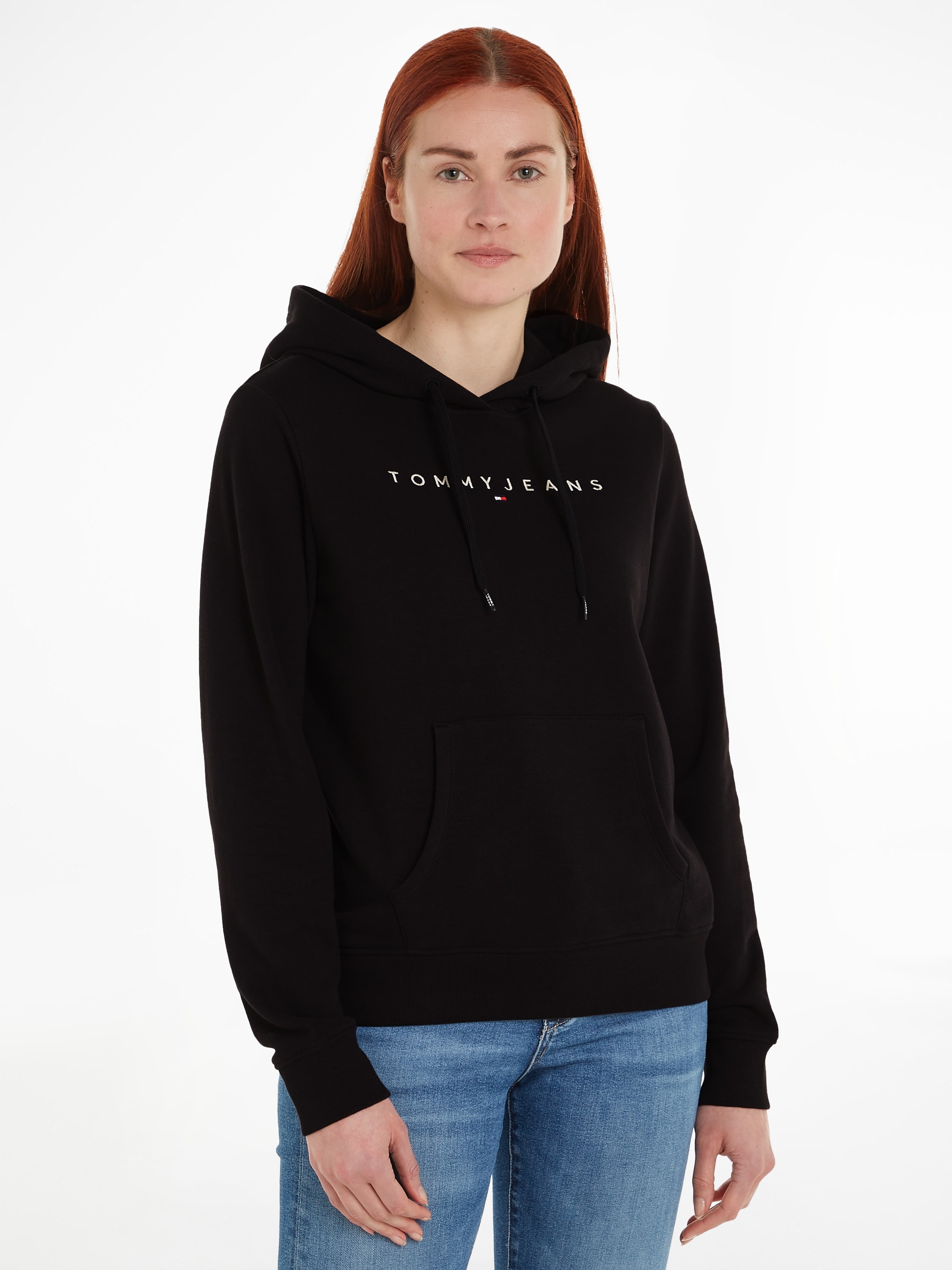 Tommy Jeans Kapuzensweatshirt "TJW REG LINEAR HOODIE", mit Logoschriftzug