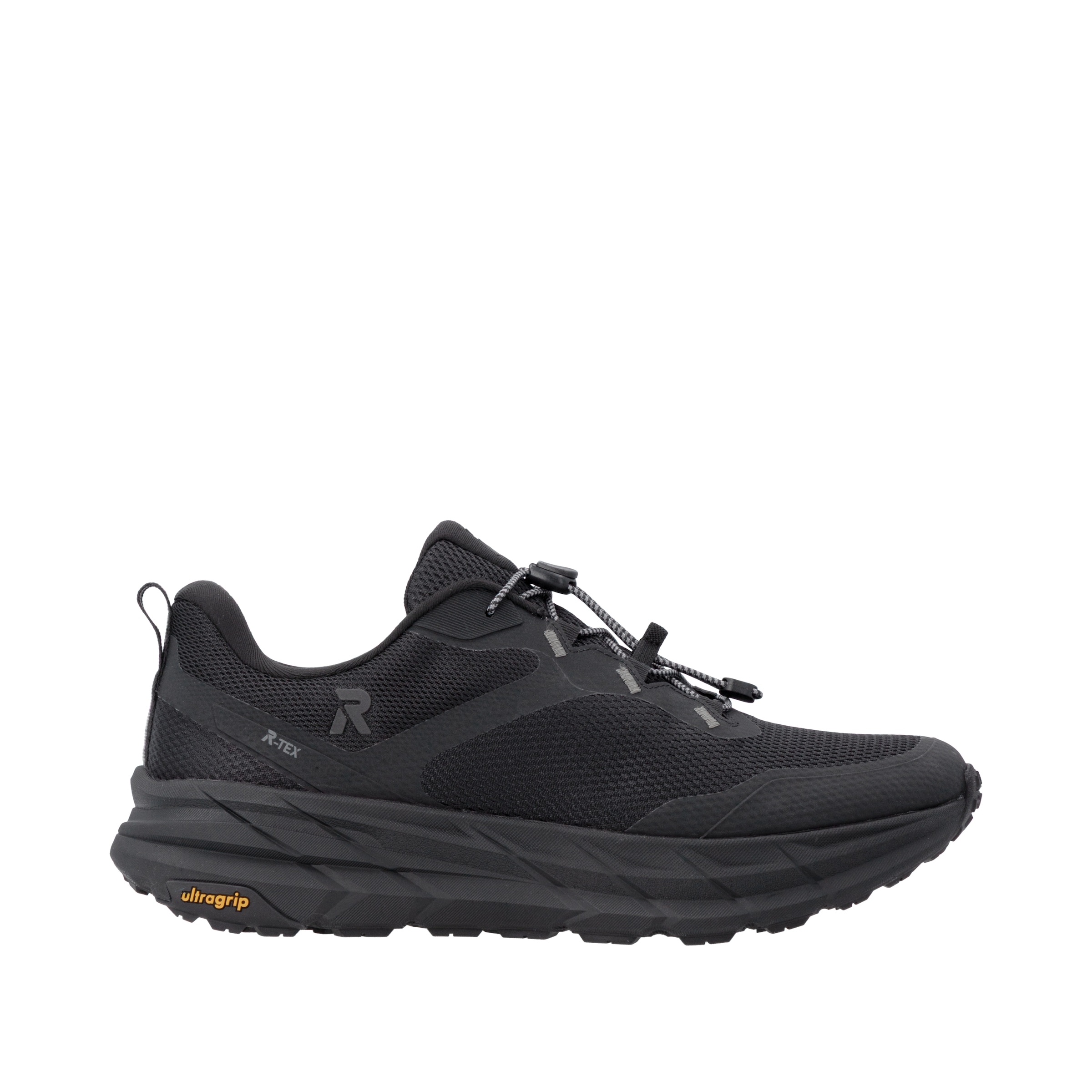 RIEKER Sport Plateausneaker  Outdoorschuh mit ultragrip-Laufsohle und Gummizug