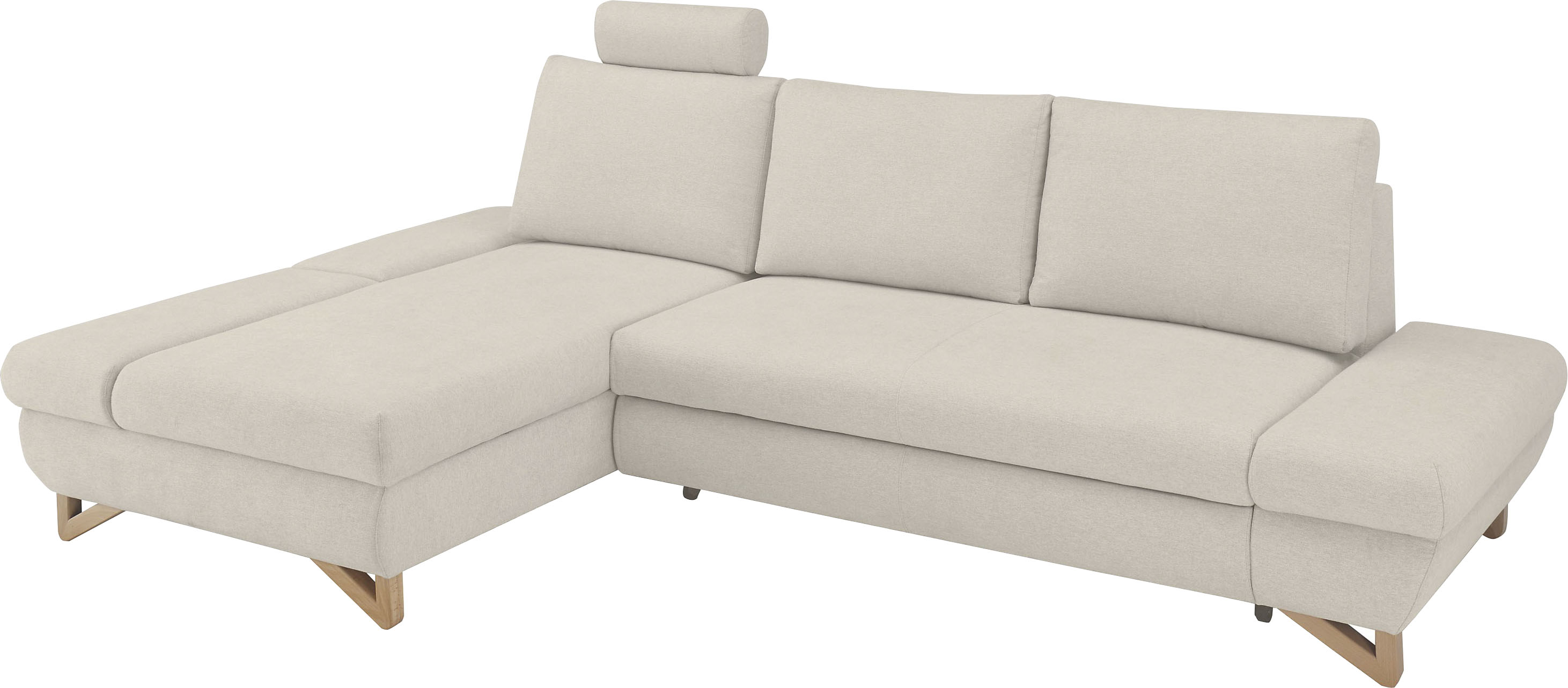 Thumbnail - Home affaire Ecksofa "City/Giron, L-Form," verstellbare Armlehnen mit Rasterfunktion