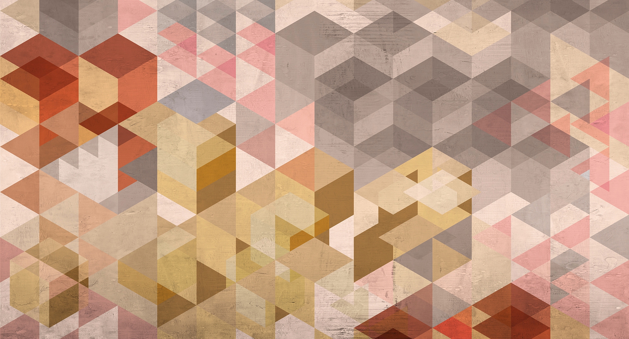 Architects Paper Fototapete "Atelier 47 Vintage Diamond 1" 3D-Optik glatt Vlies, Wand, Schräge, Decke