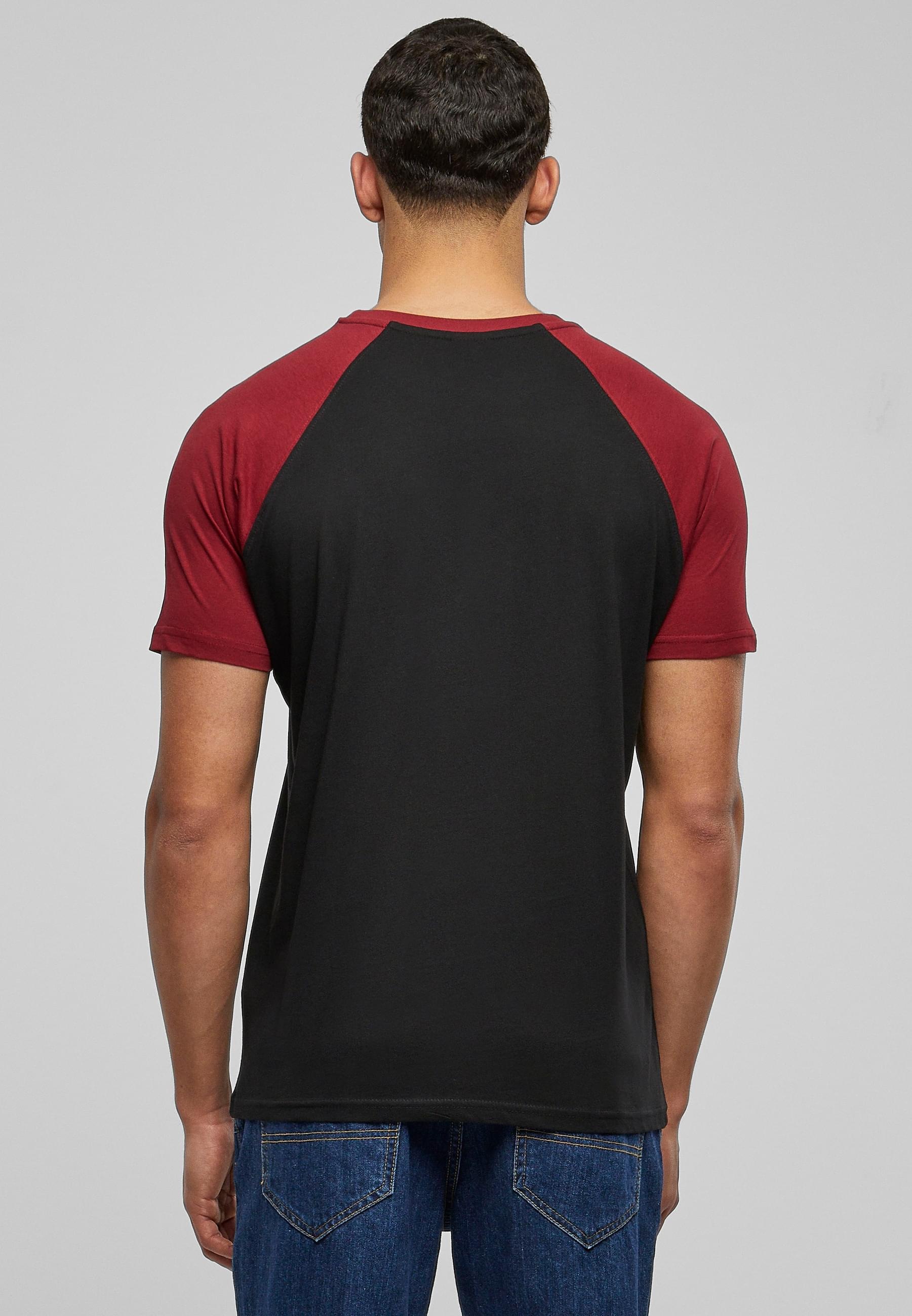 URBAN CLASSICS T-Shirt »Urban Classics Herren Raglan Contrast Tee«, (1 tlg.)