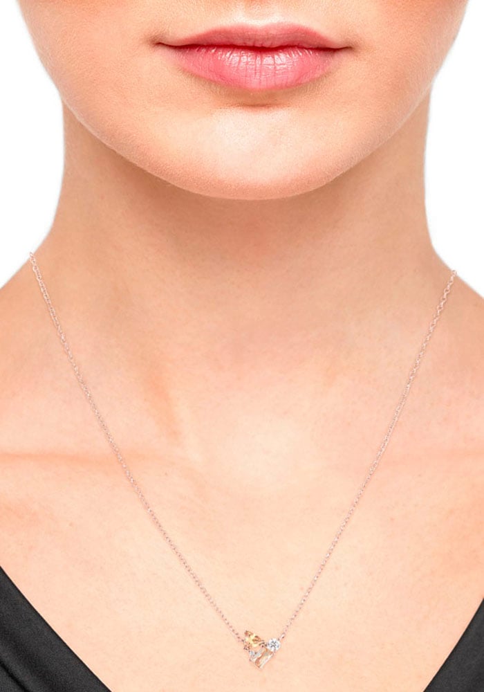 s.Oliver Kette mit Anhänger »2036873«, mit Zirkonia (synth.)