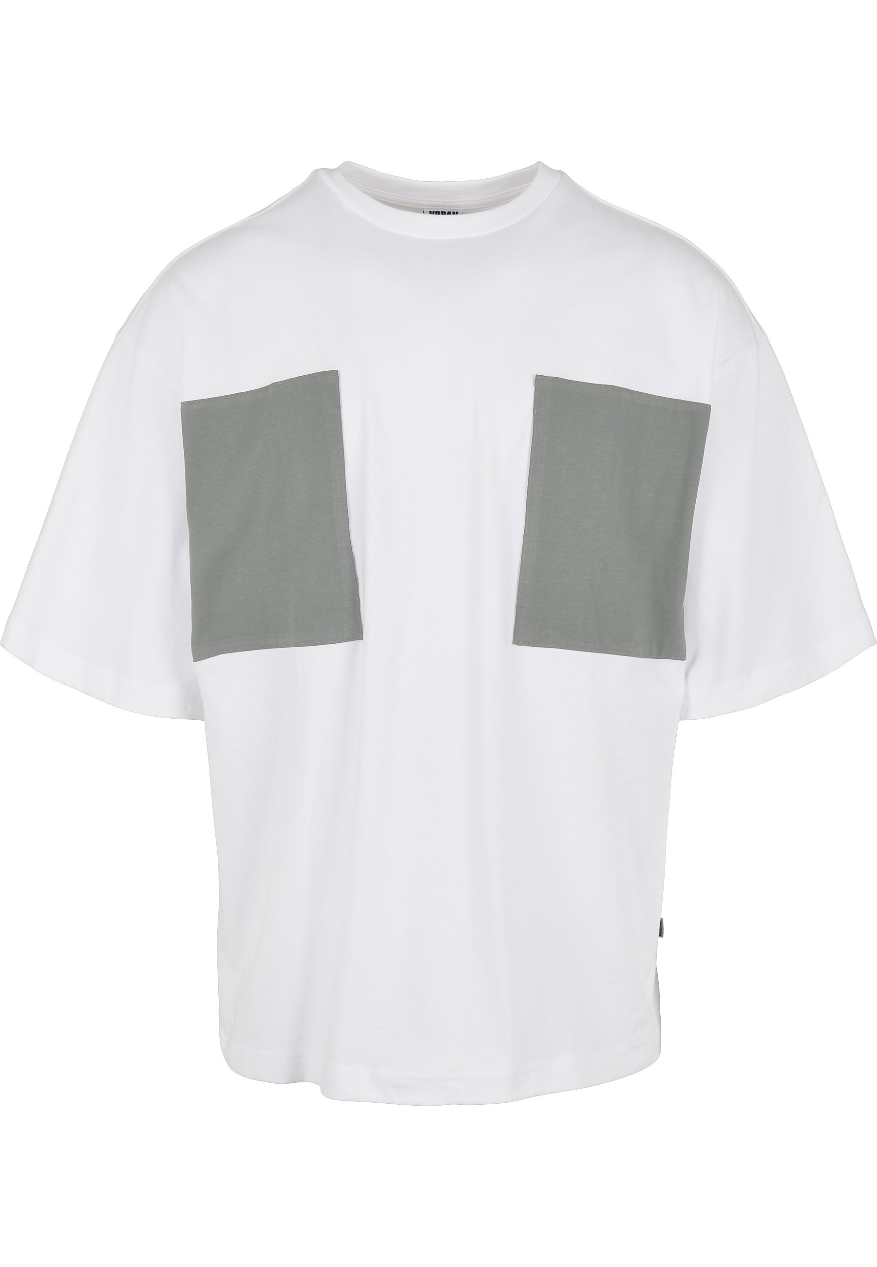 URBAN CLASSICS Kurzarmshirt "Urban Classics Herren Big Double Pocket Tee" 1 Stk.
