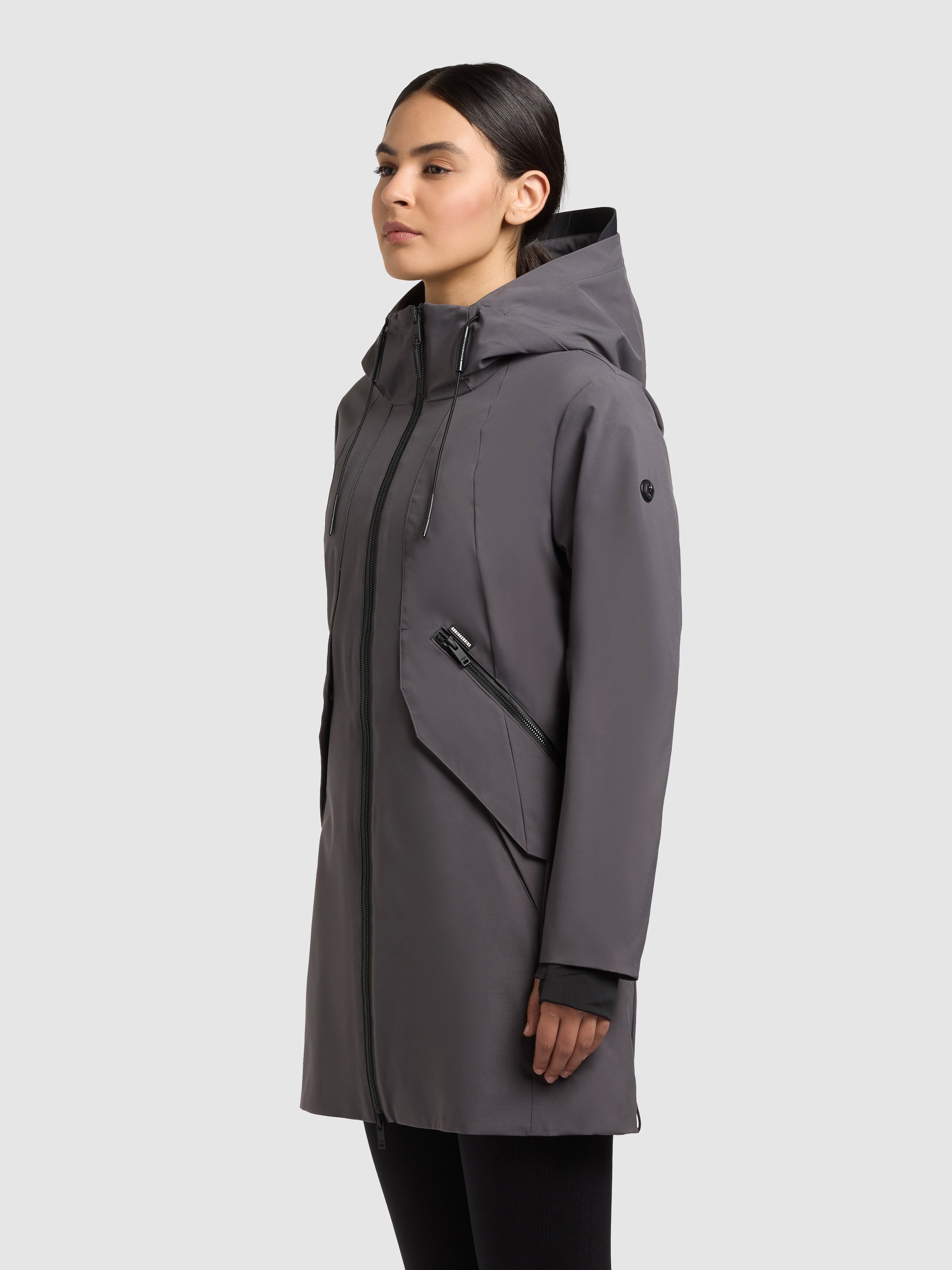 khujo Sommerjacke »EIZA« mit Kapuze