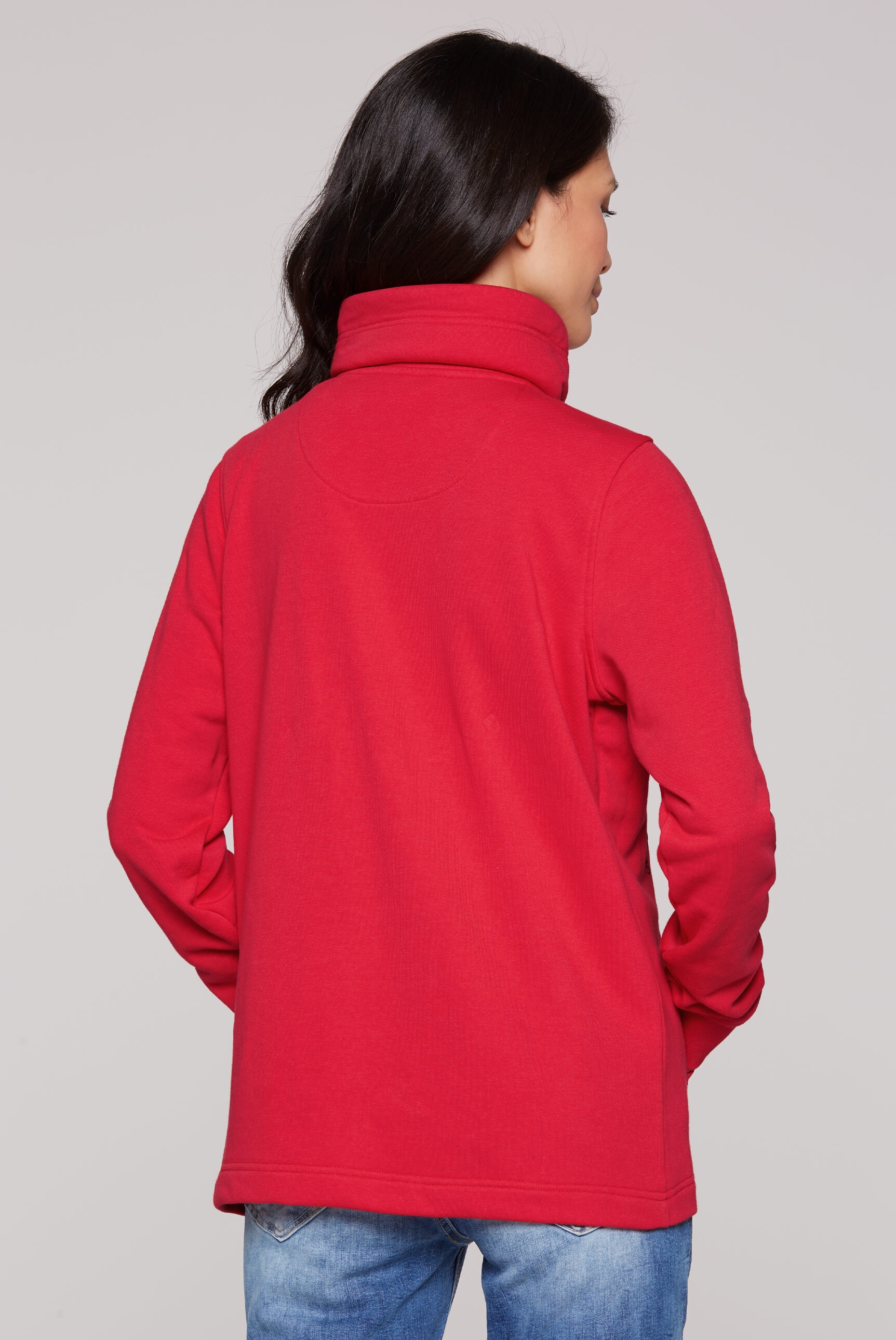 SOCCX Sweatjacke, mit Baumwolle